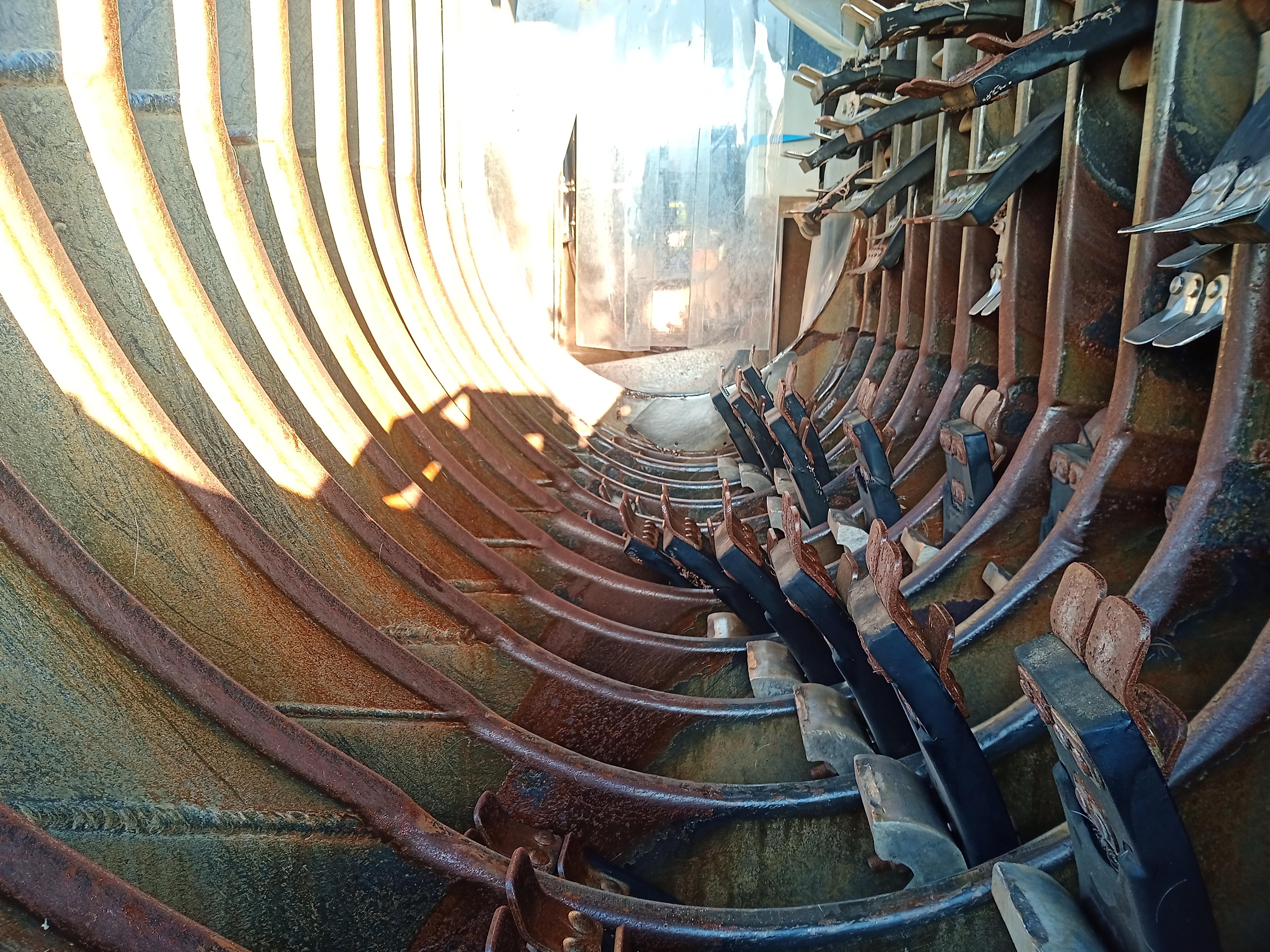 Used U-bar dehairing machine