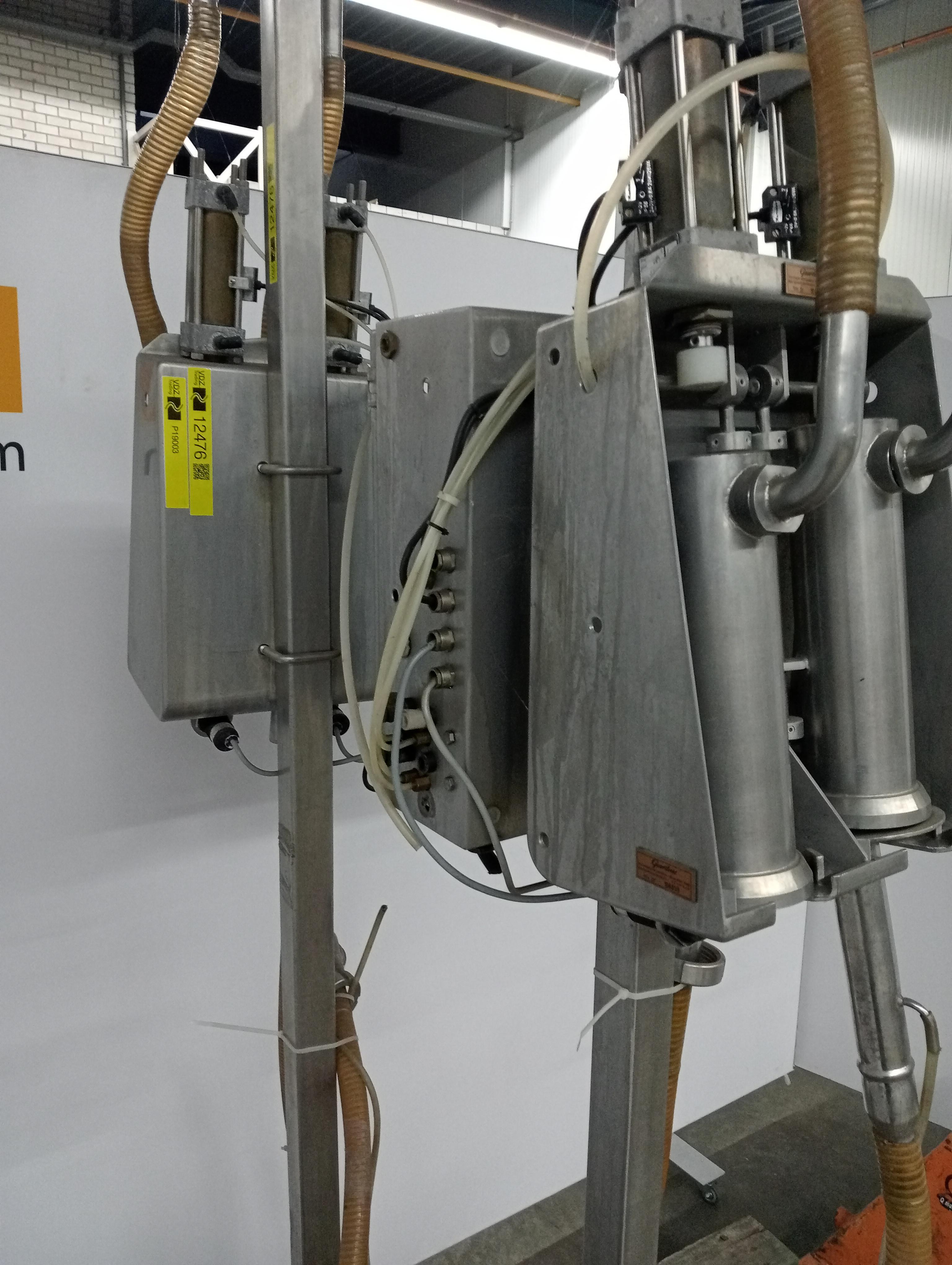 Used Blood collecting unit with sterilizer