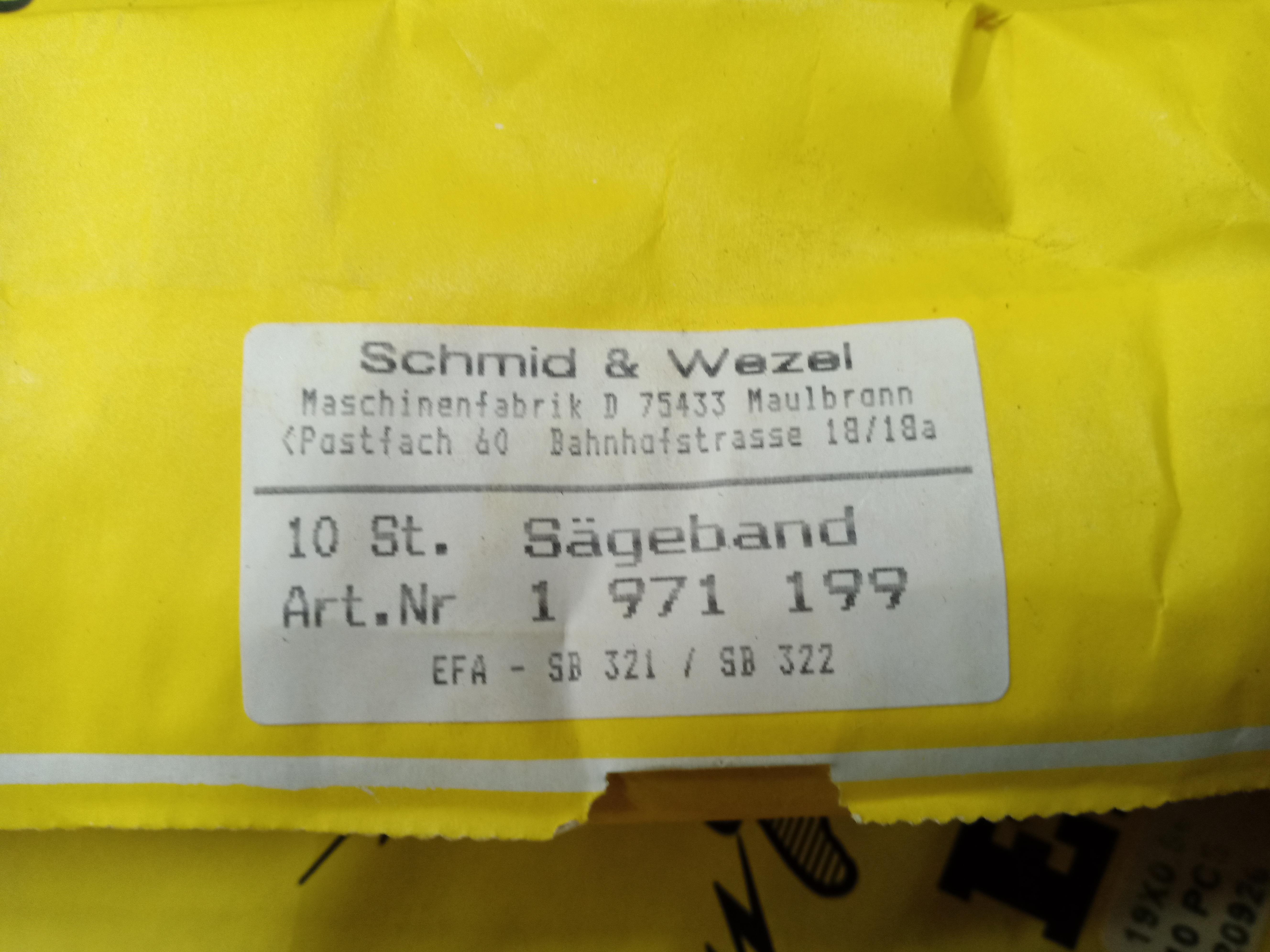 Used Band saw blades - 3225 x 19 mm