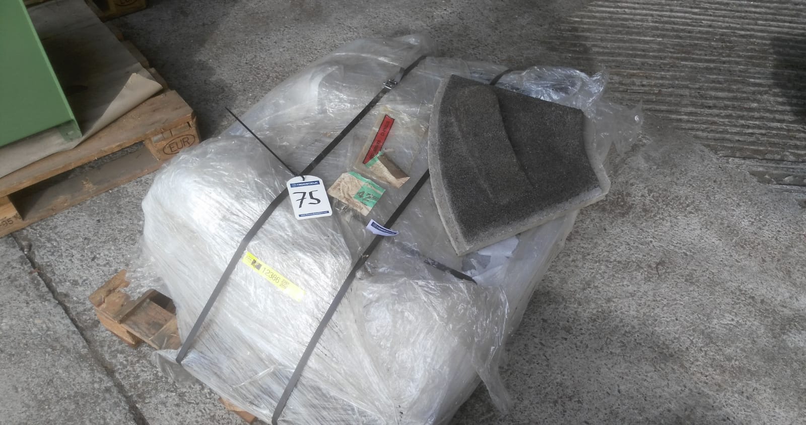 Used Set of La Parmentiere paunch refiner plates