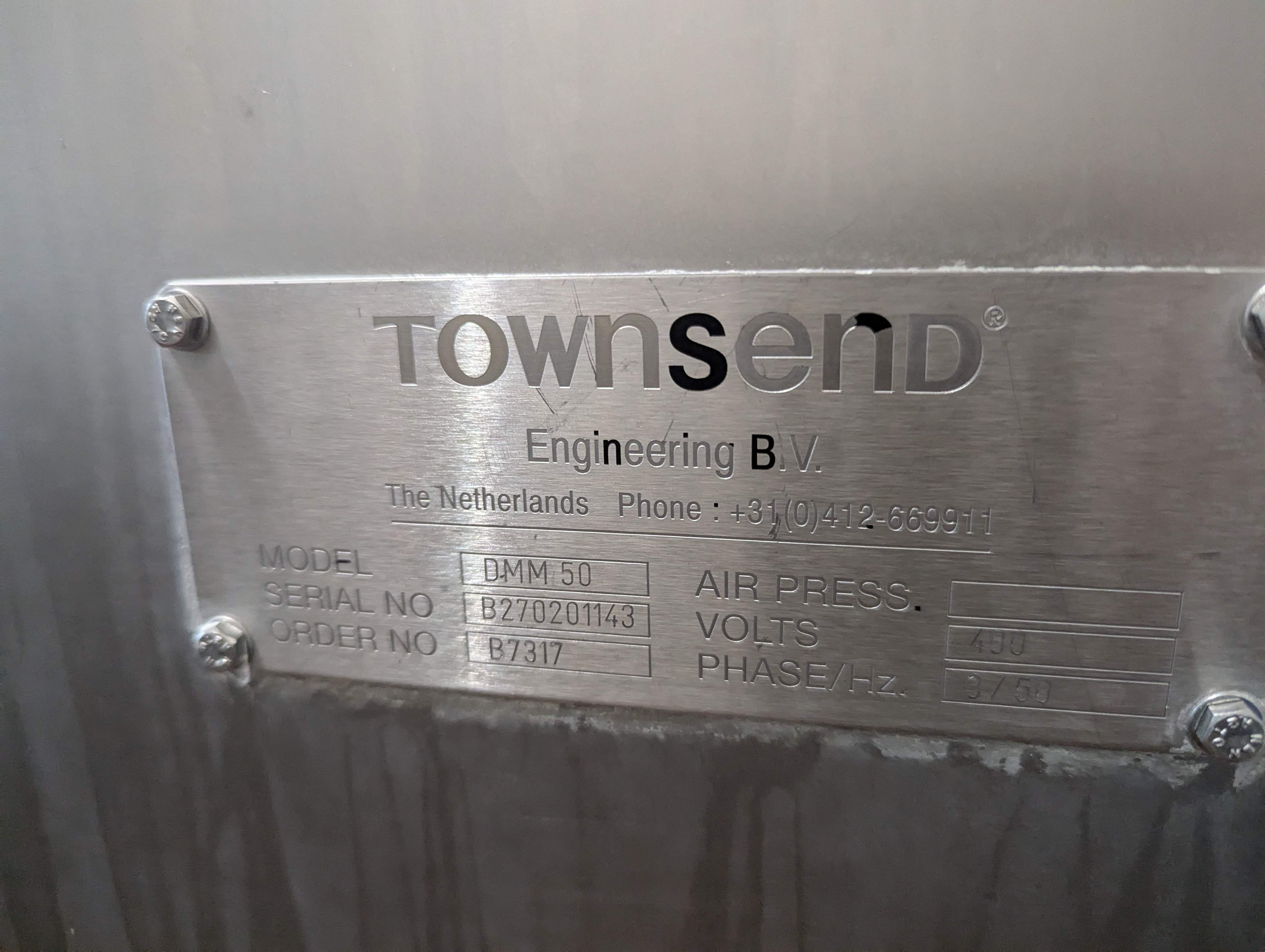 Used DMM50 separator line