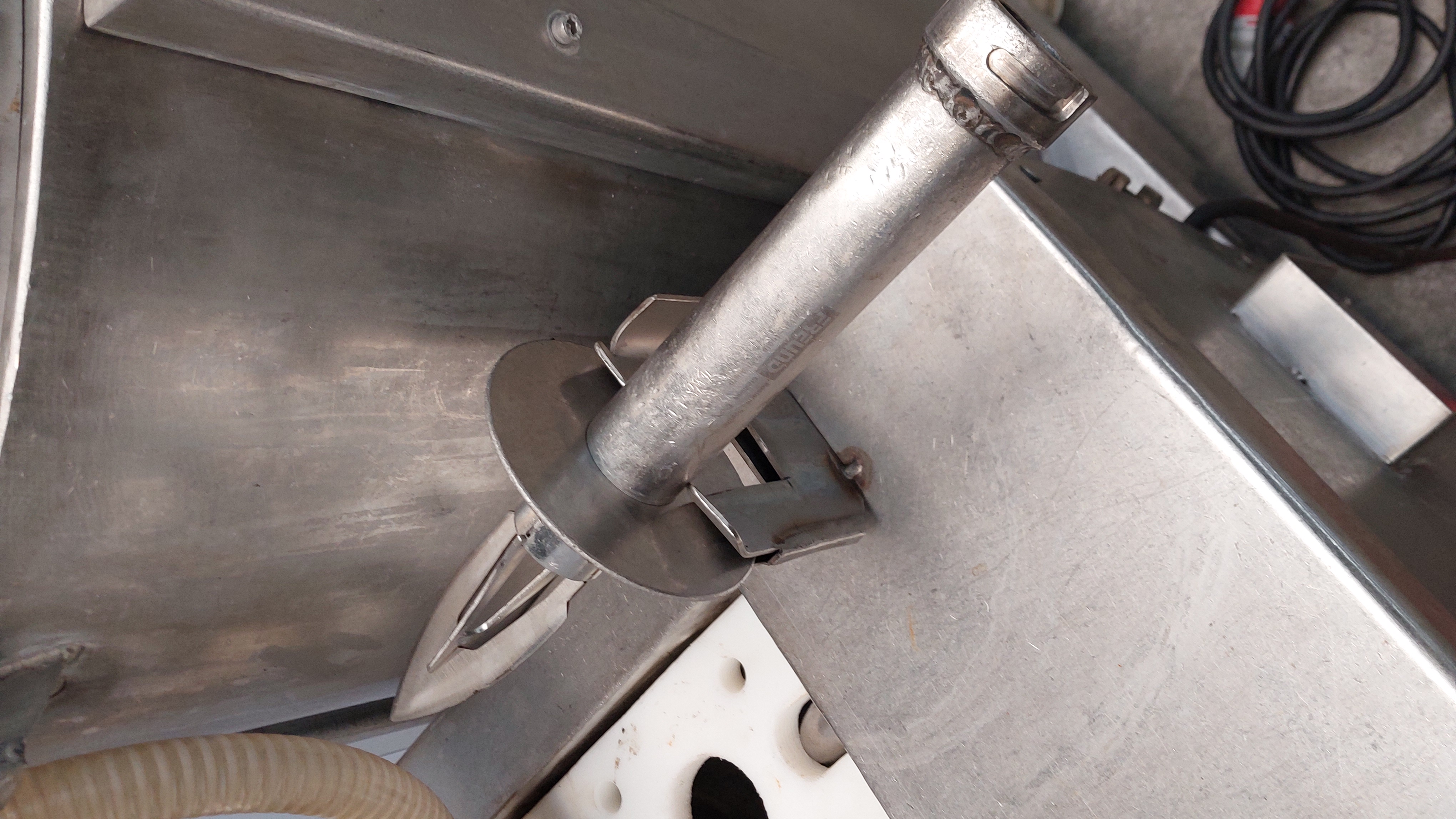 Used Blood mixing tank