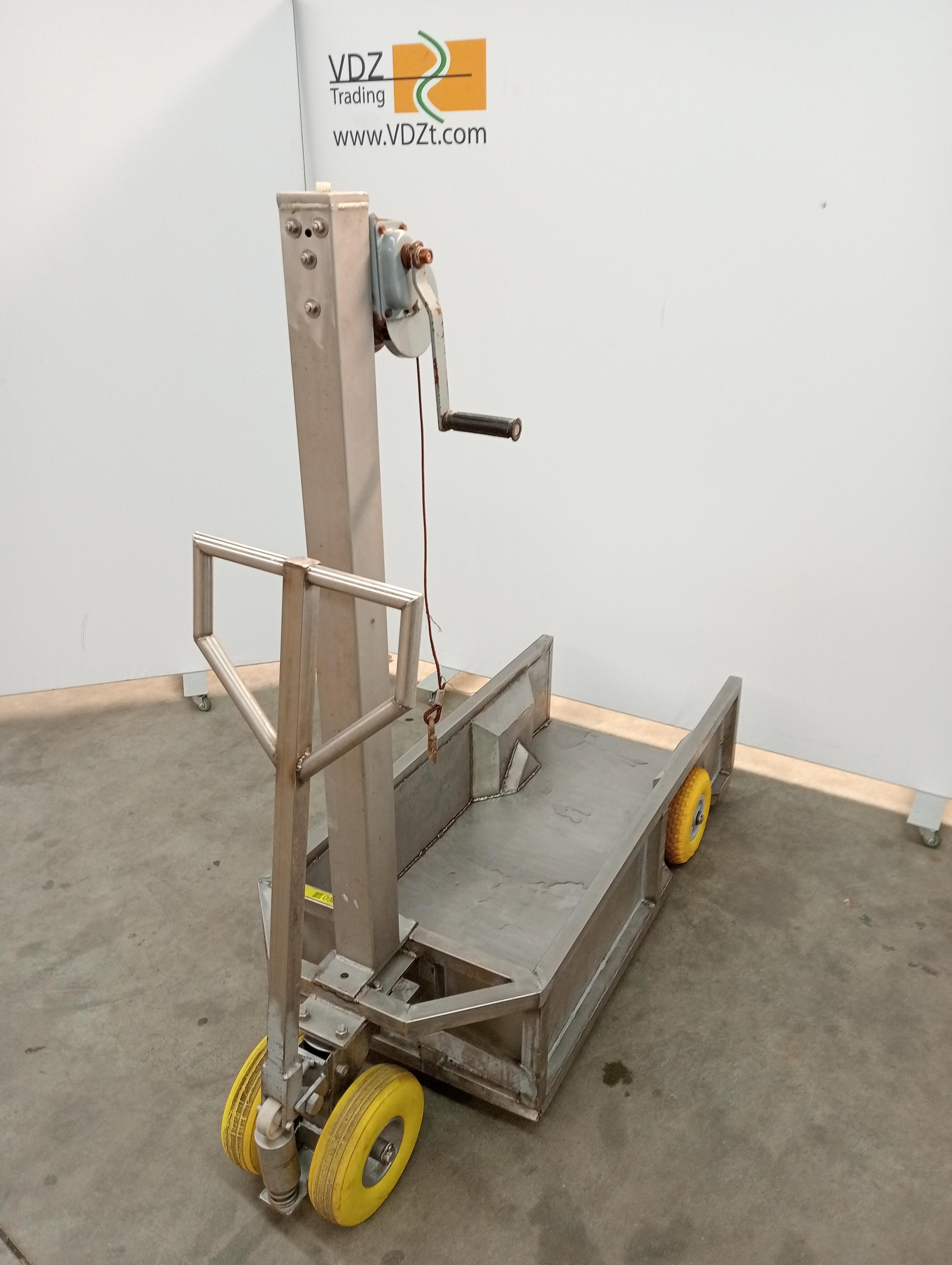 Used Cadaver trolley