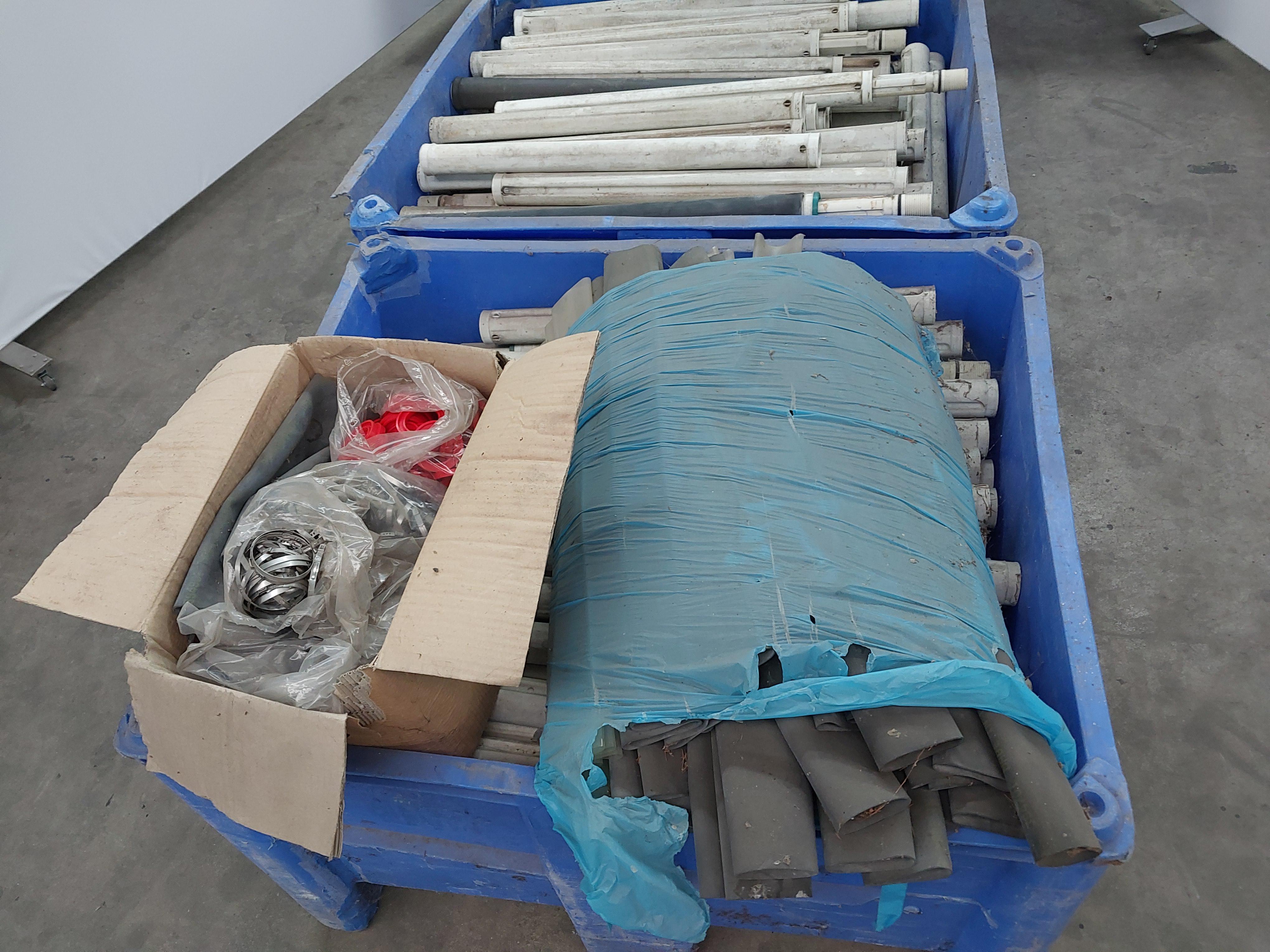 Used Piping system for aeration