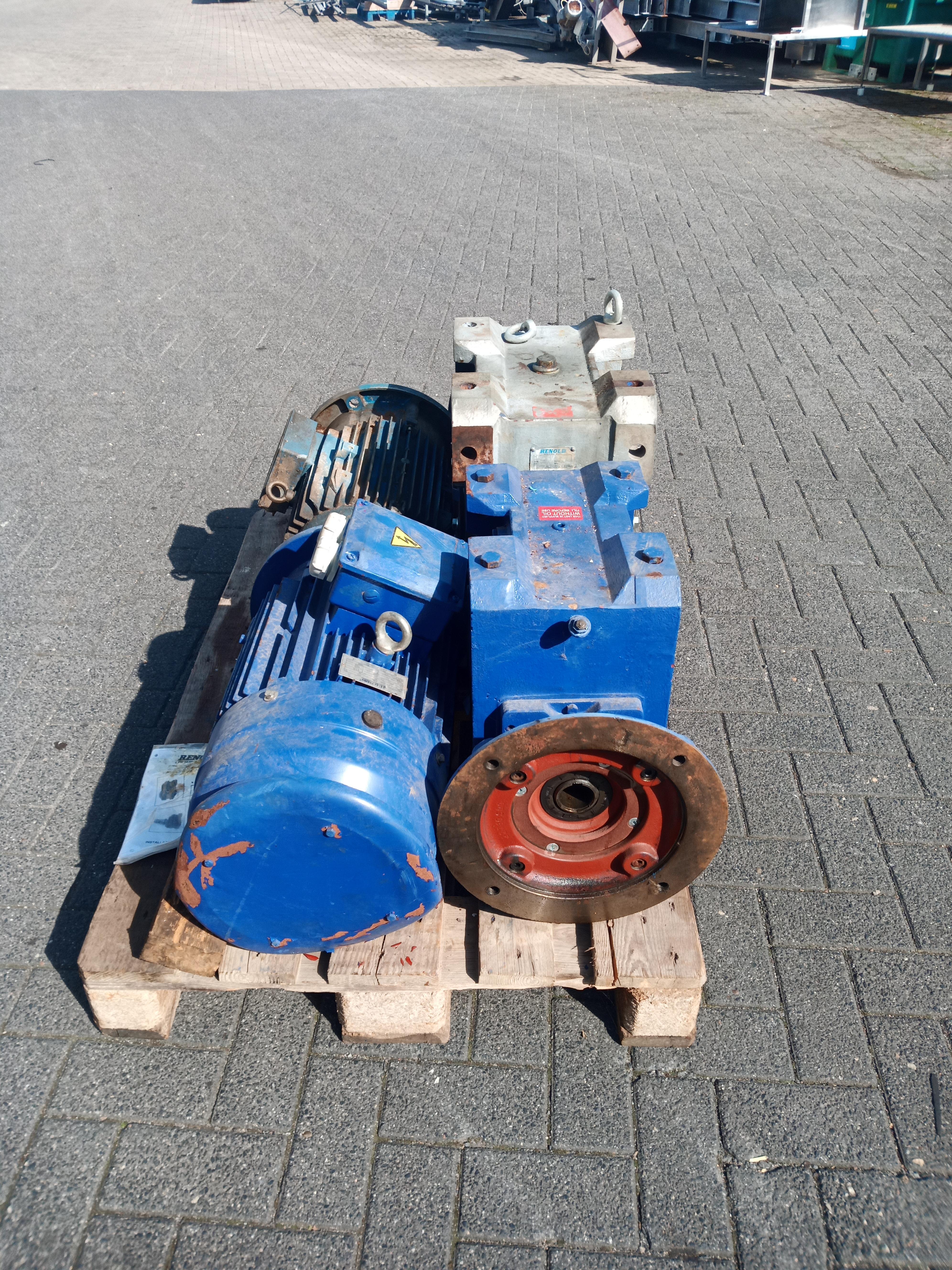 Used Spare motors U-bar dehairing machine