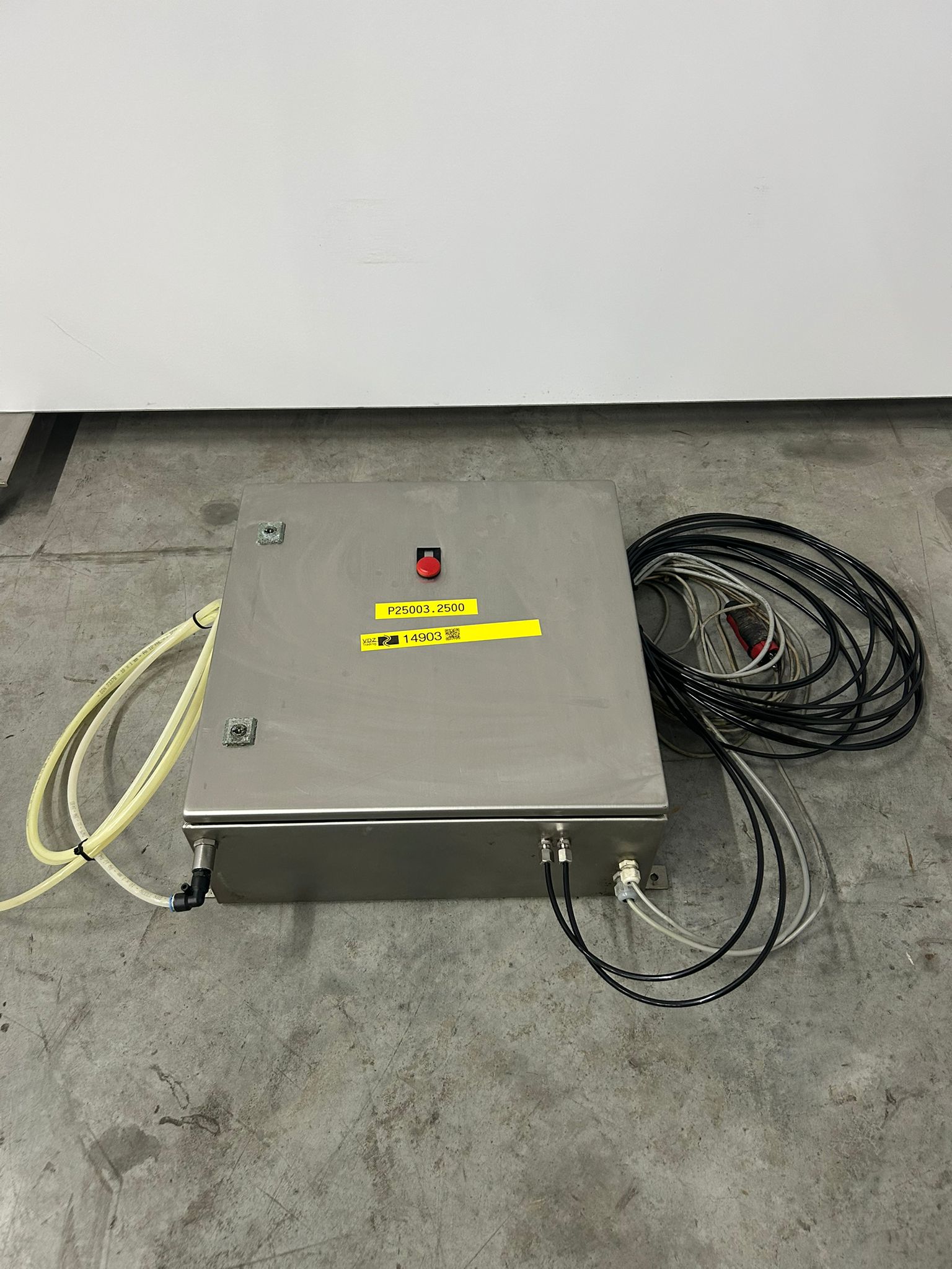 Used Automatic transport belt lubrication