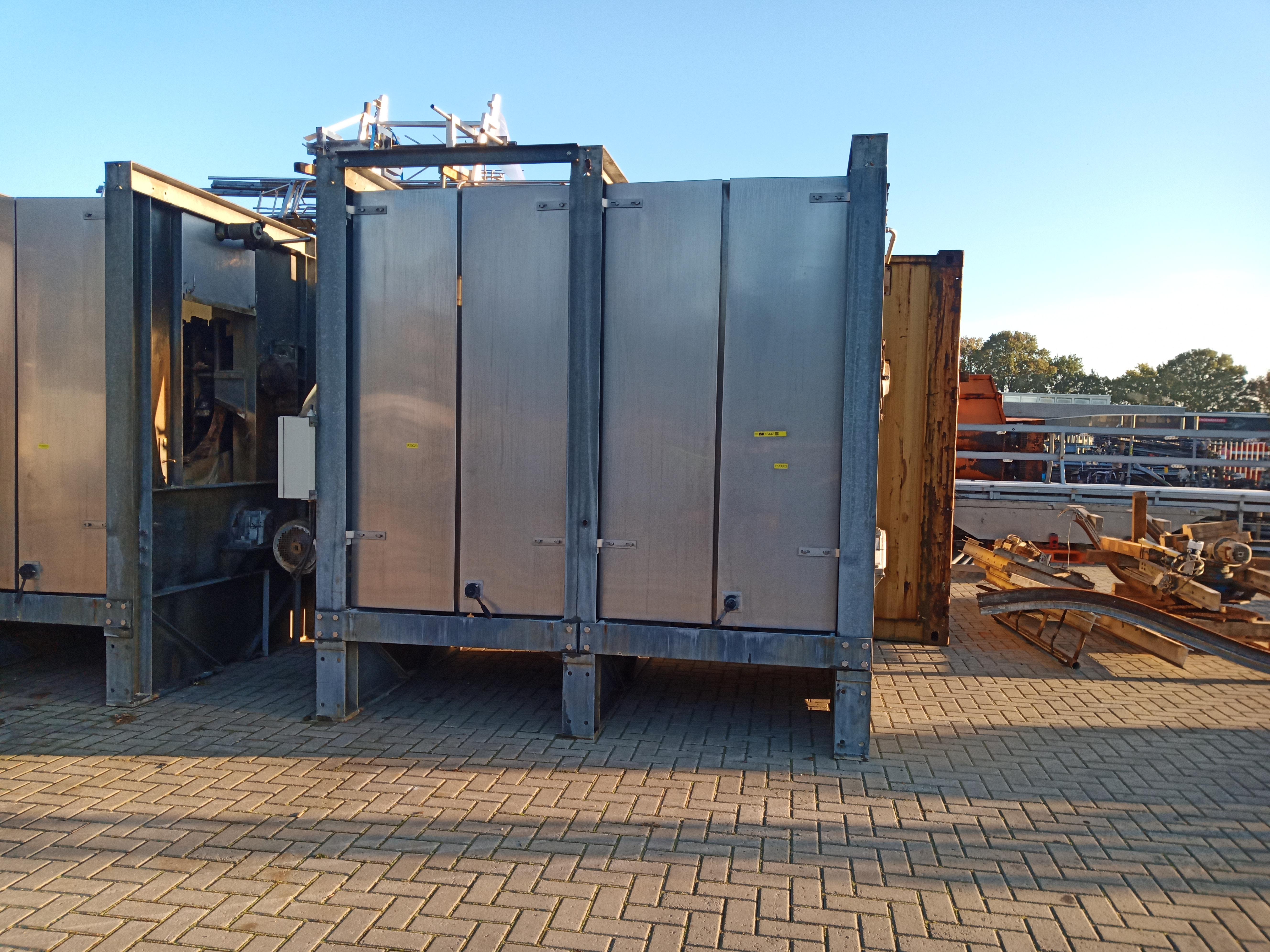 Used U-bar dehairing machine