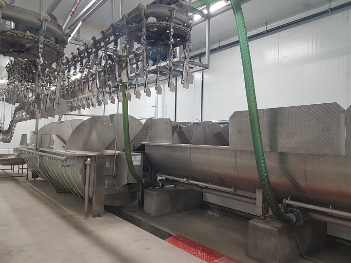 Used Poultry 2000 bph - Slaughterline