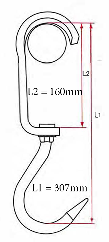 Used Euro hook - NEW