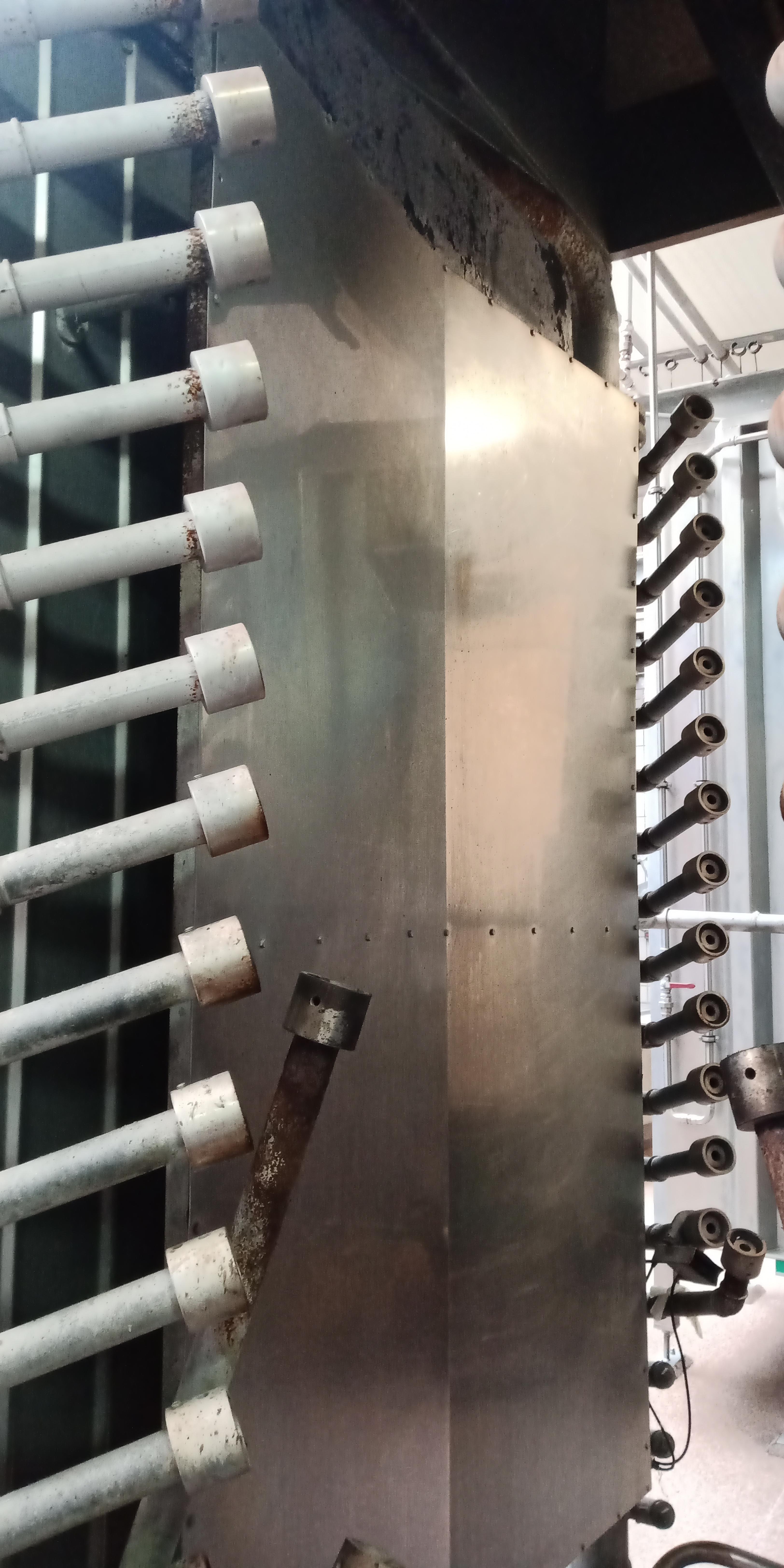 Used Flaming furnace - Singeing oven