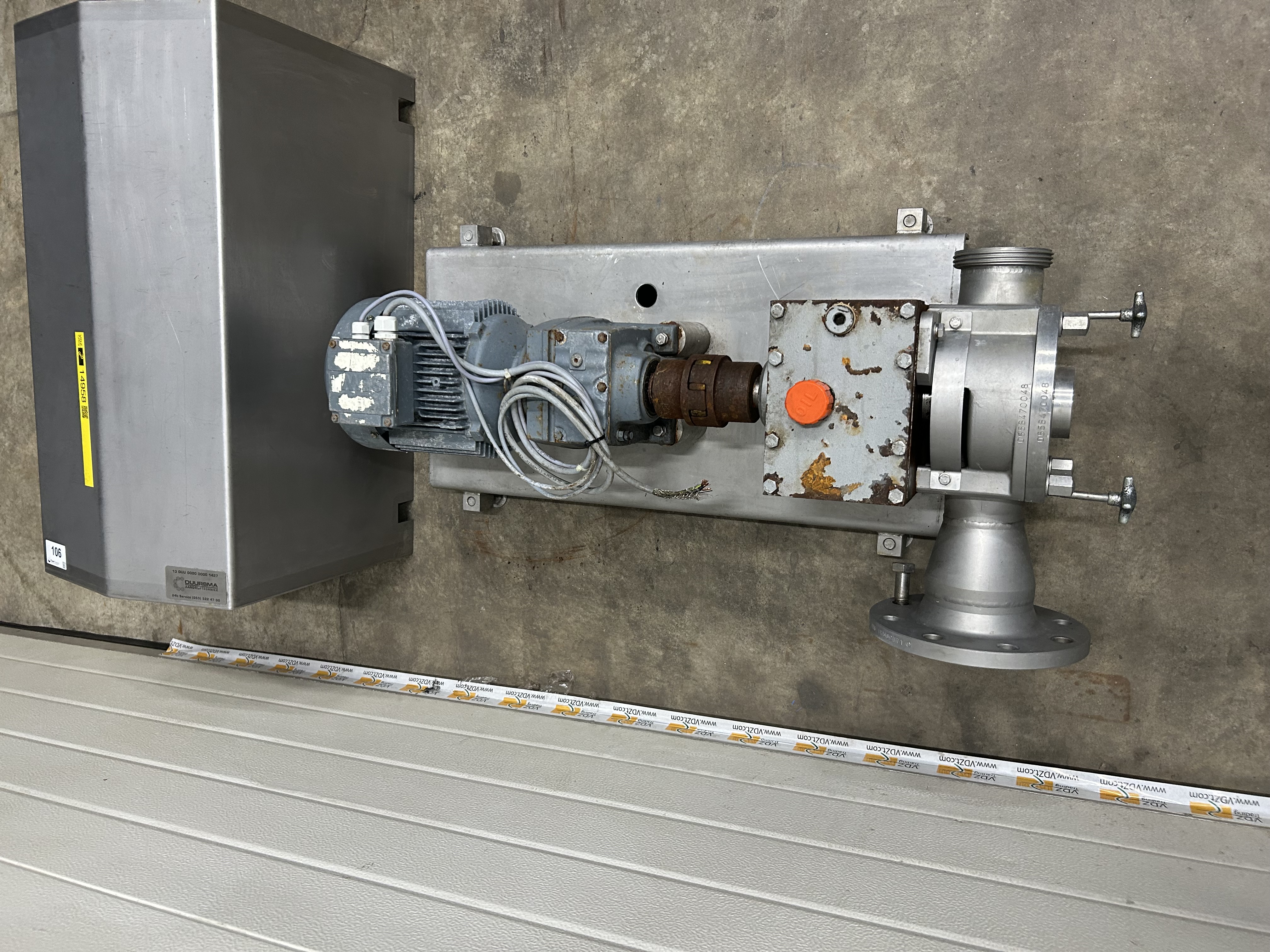 Used Lobe pump