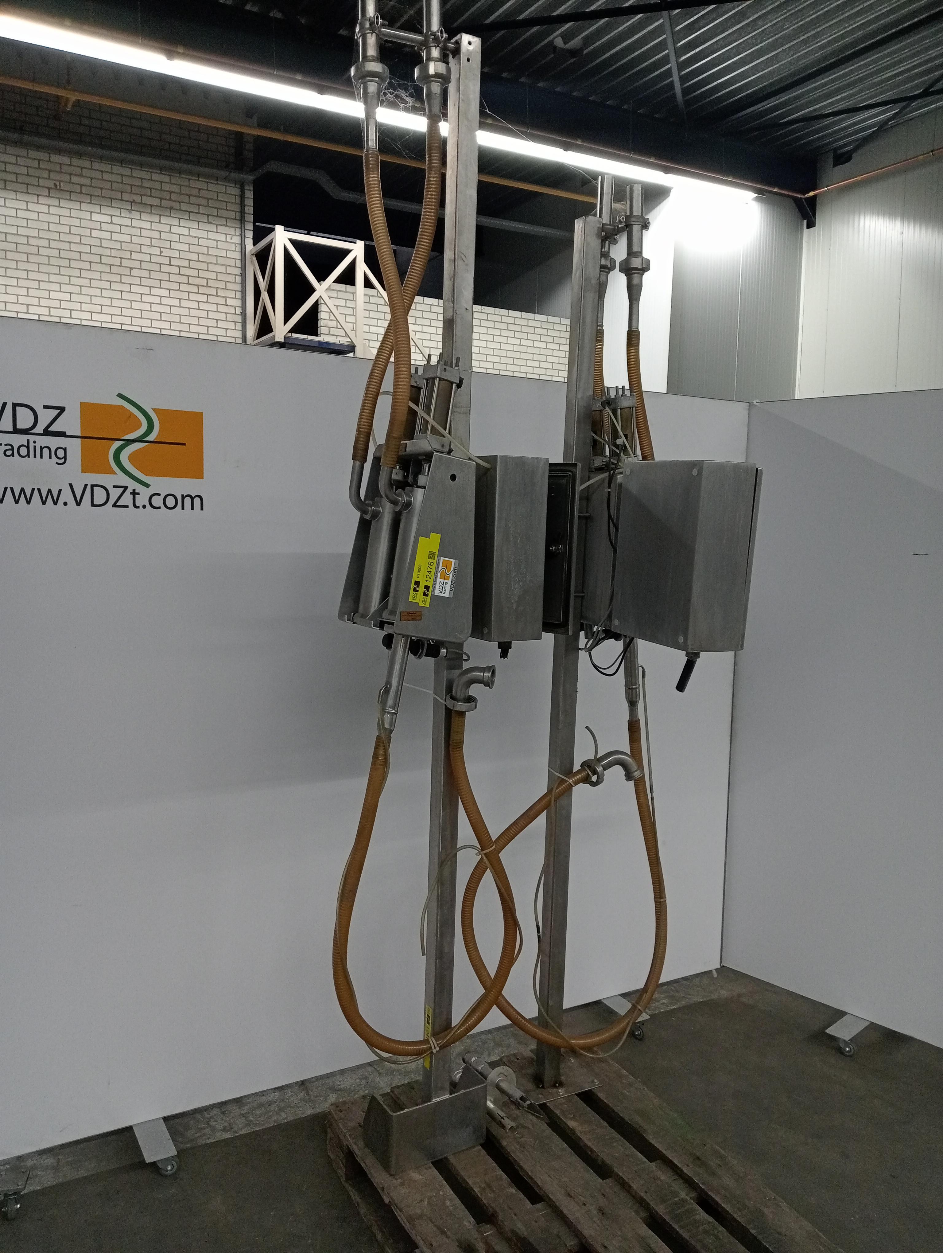 Used Blood collecting unit with sterilizer