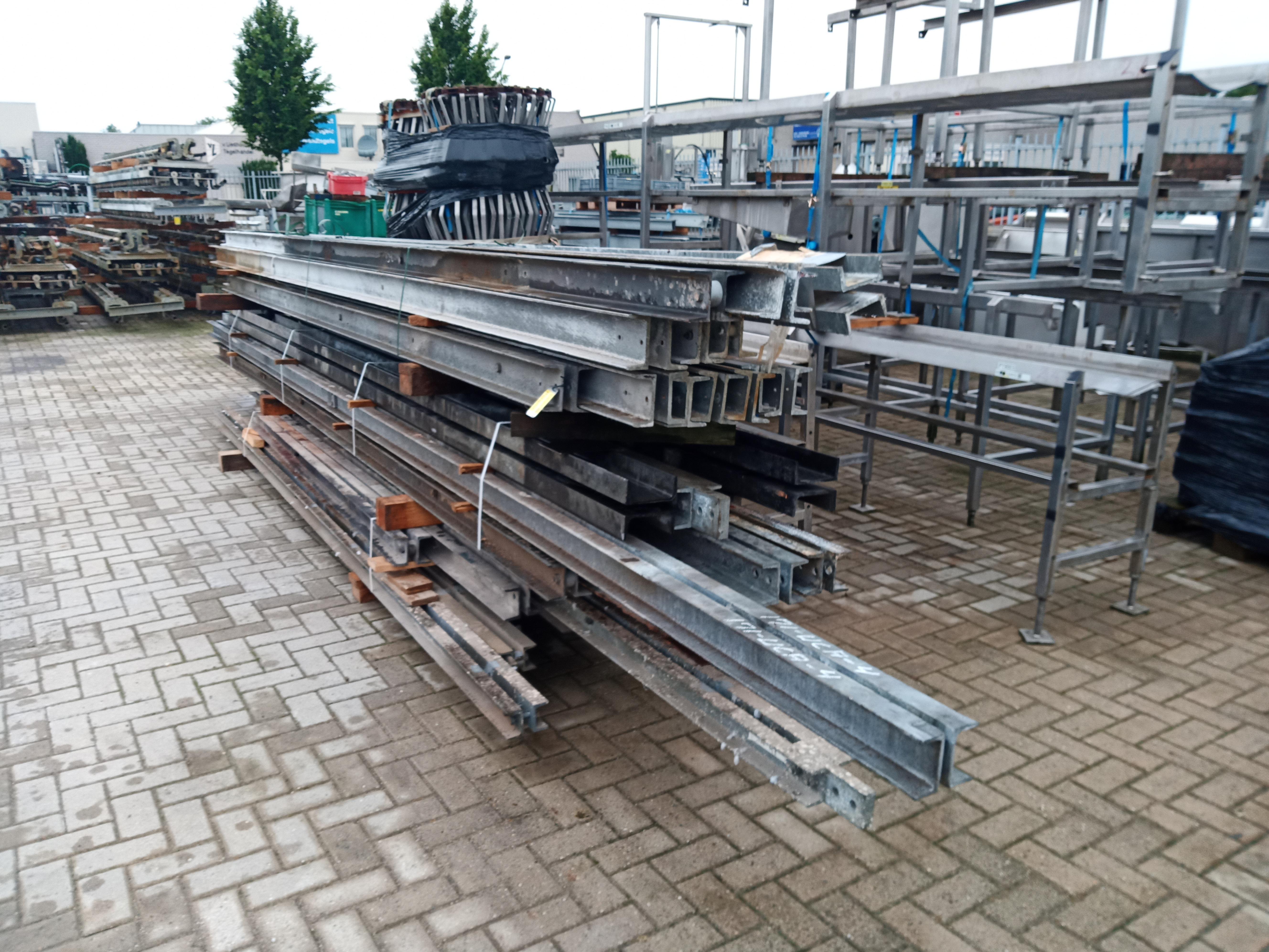 Used Beams double UNP galvanised