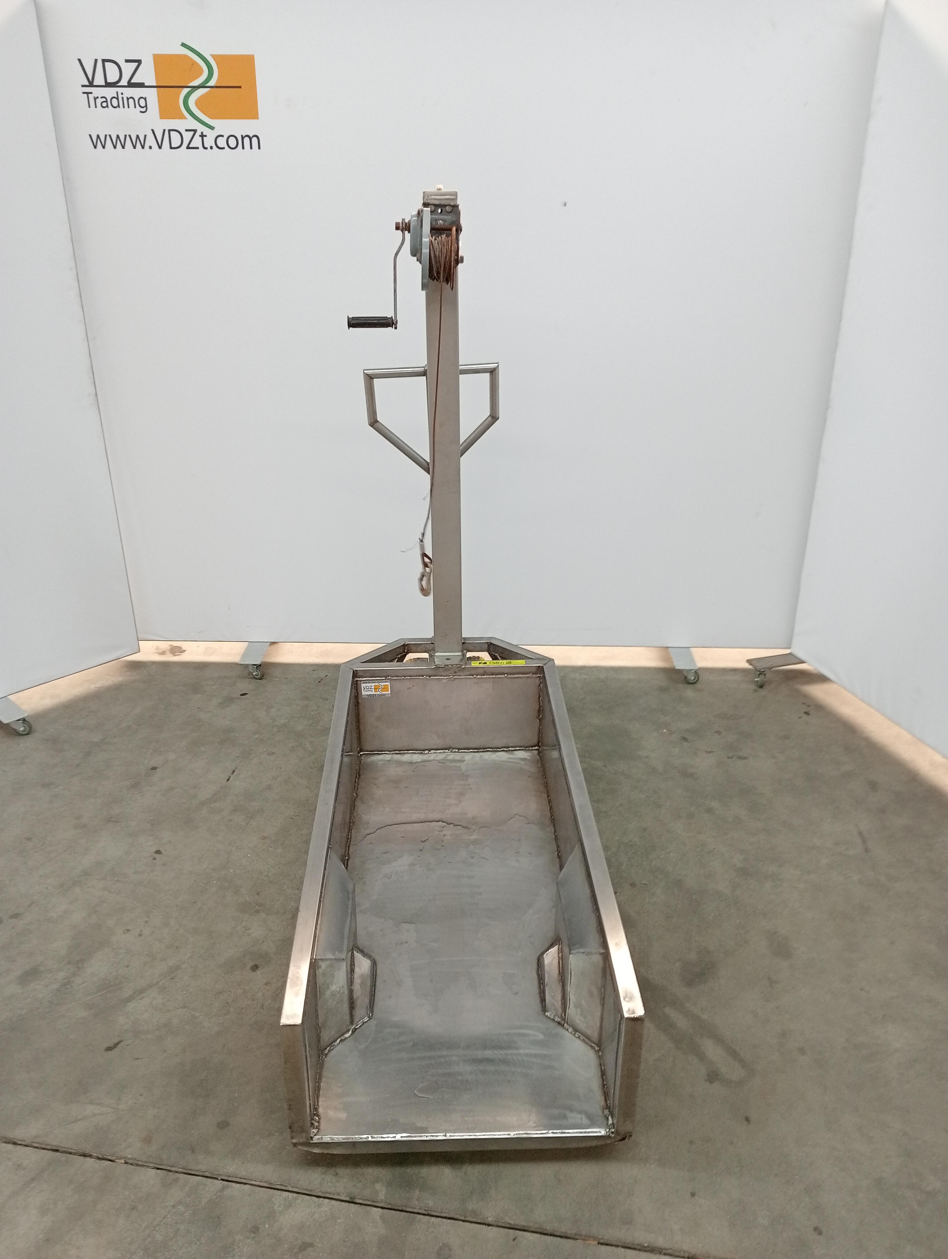 Used Cadaver trolley