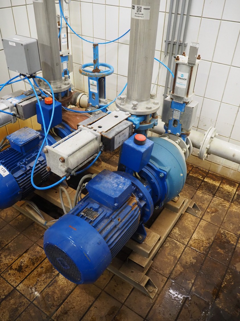 Used Influent pumps