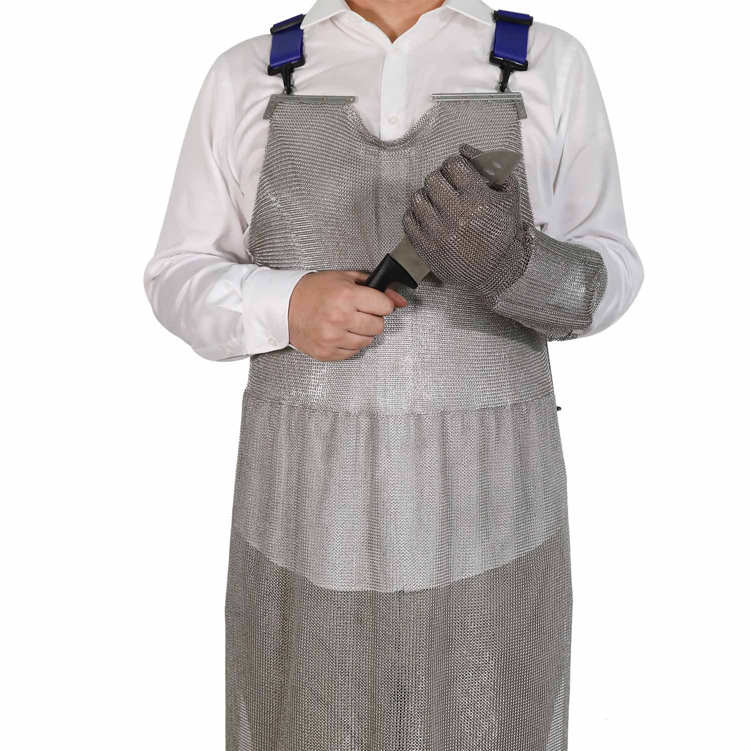 Used SS Safety Apron - 55 x 90 cm