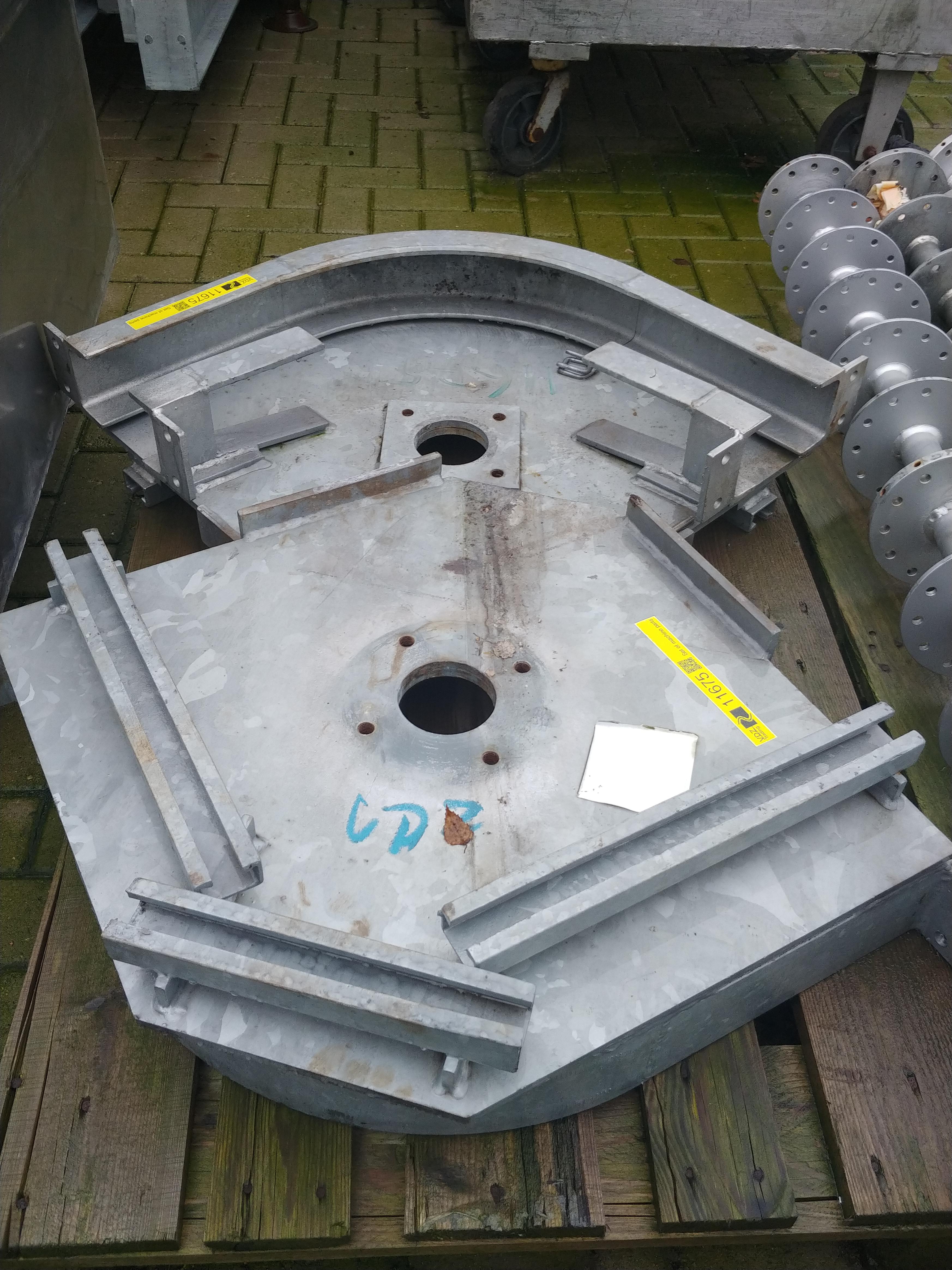 Used Set of machine parts