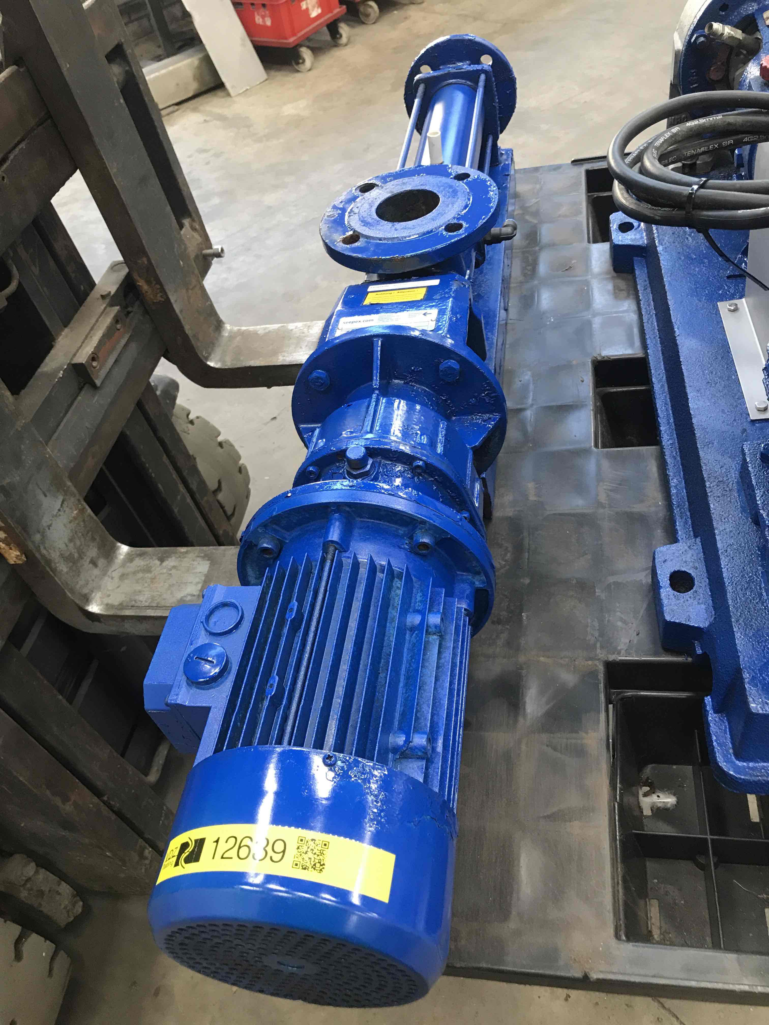 Used Eccentric worm drive pump