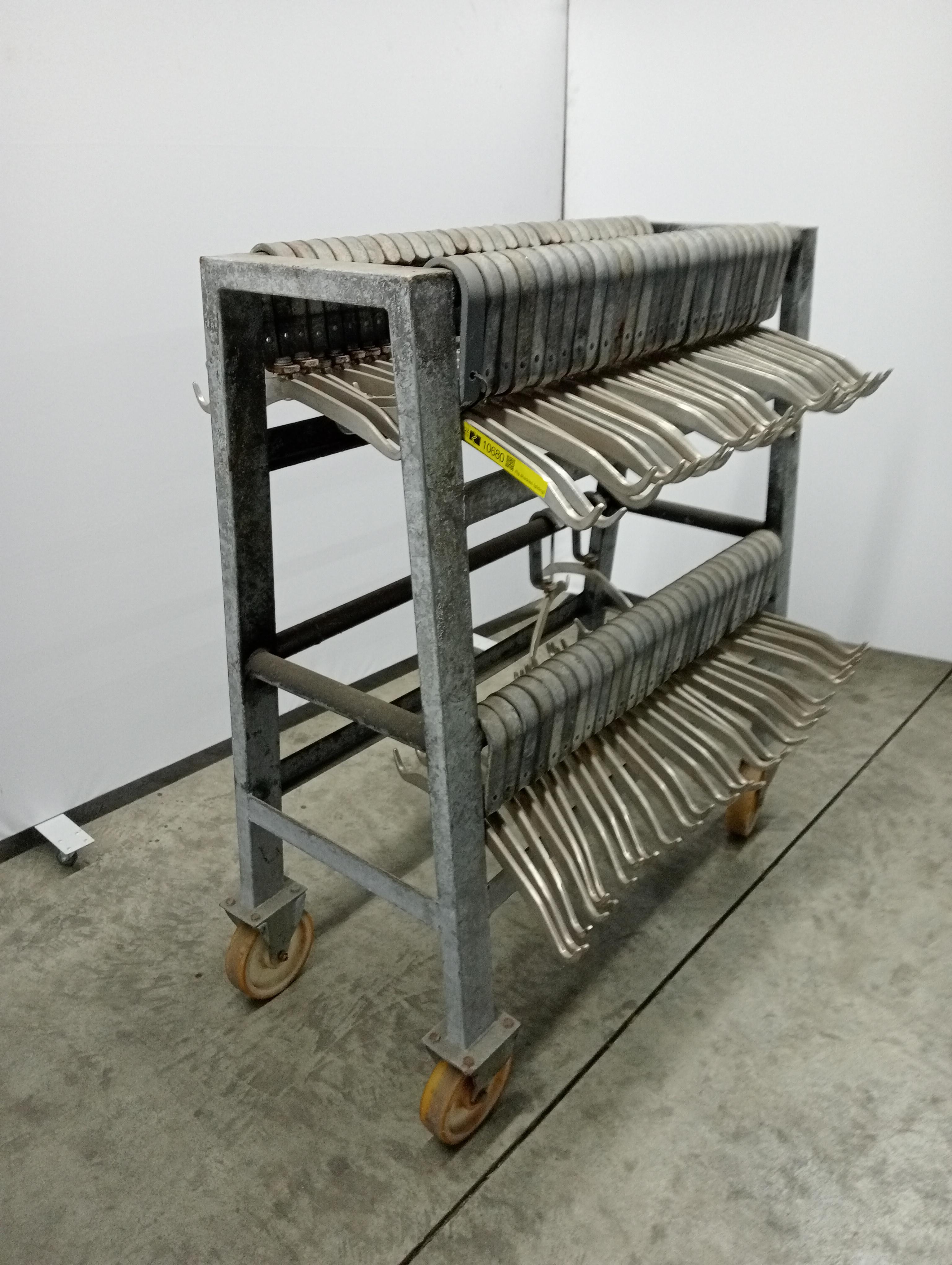 Used Sliding gambrel hooks