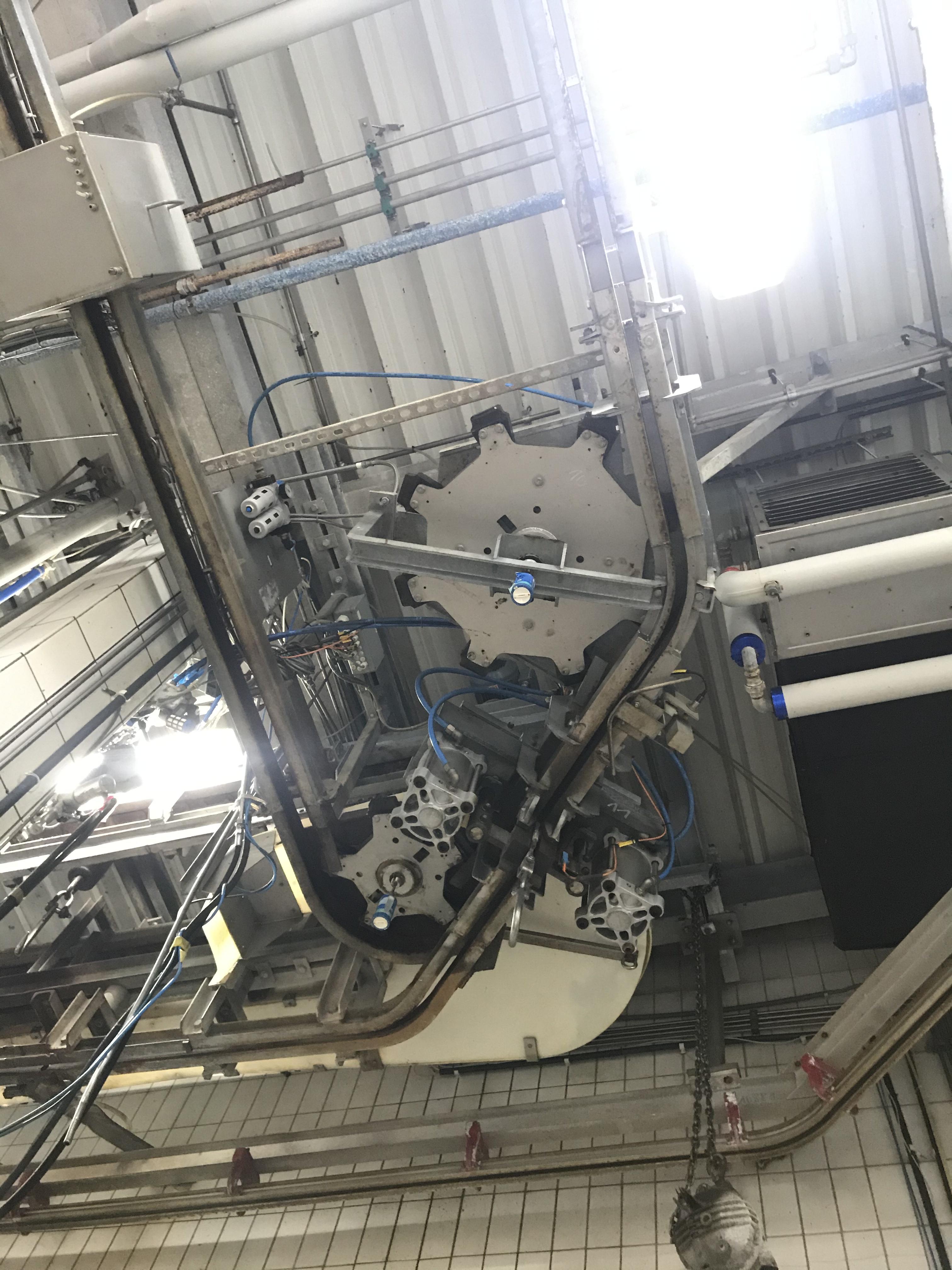 Used Bi-rail slaughter conveyor