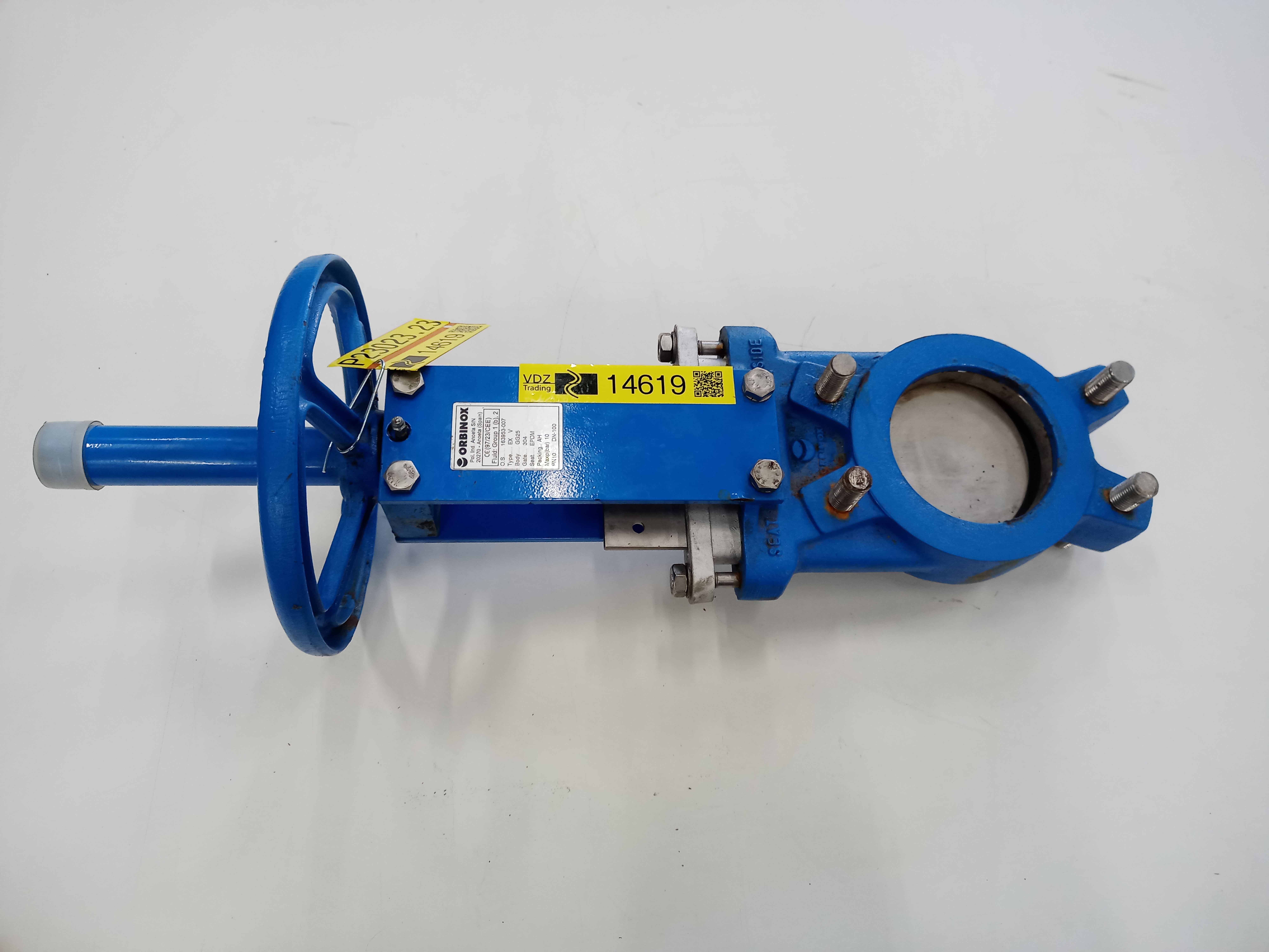 Used Knife gate valve