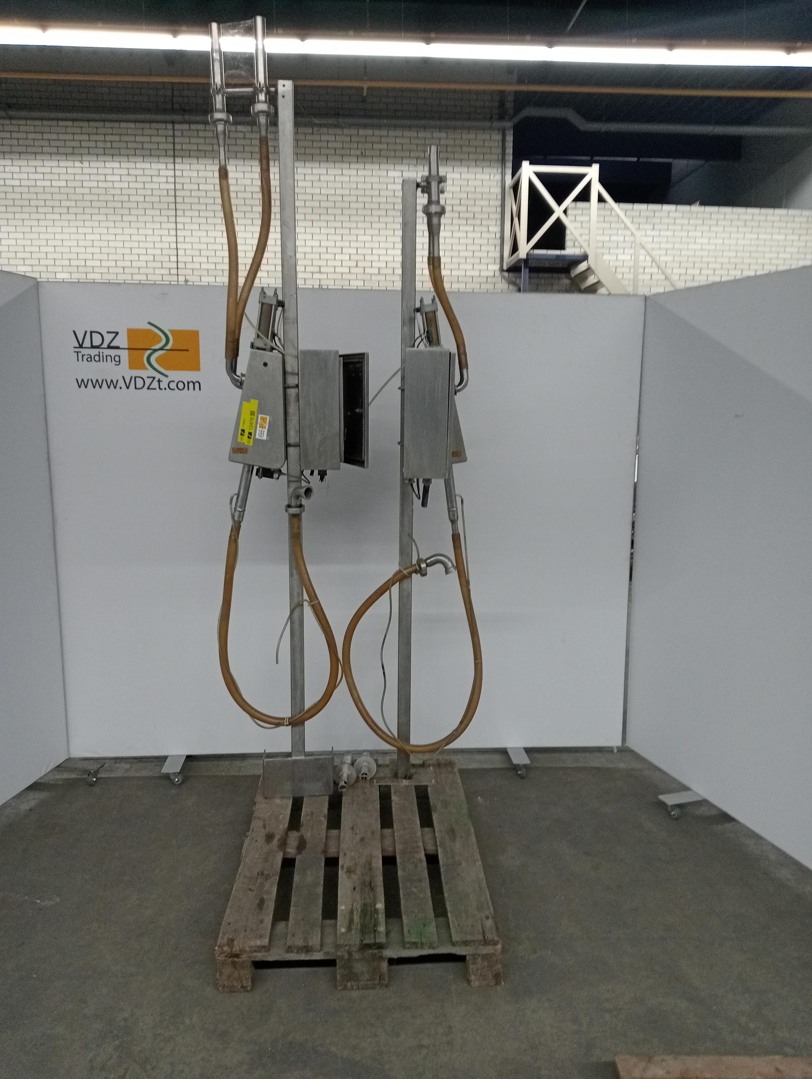 Used Blood collecting unit with sterilizer