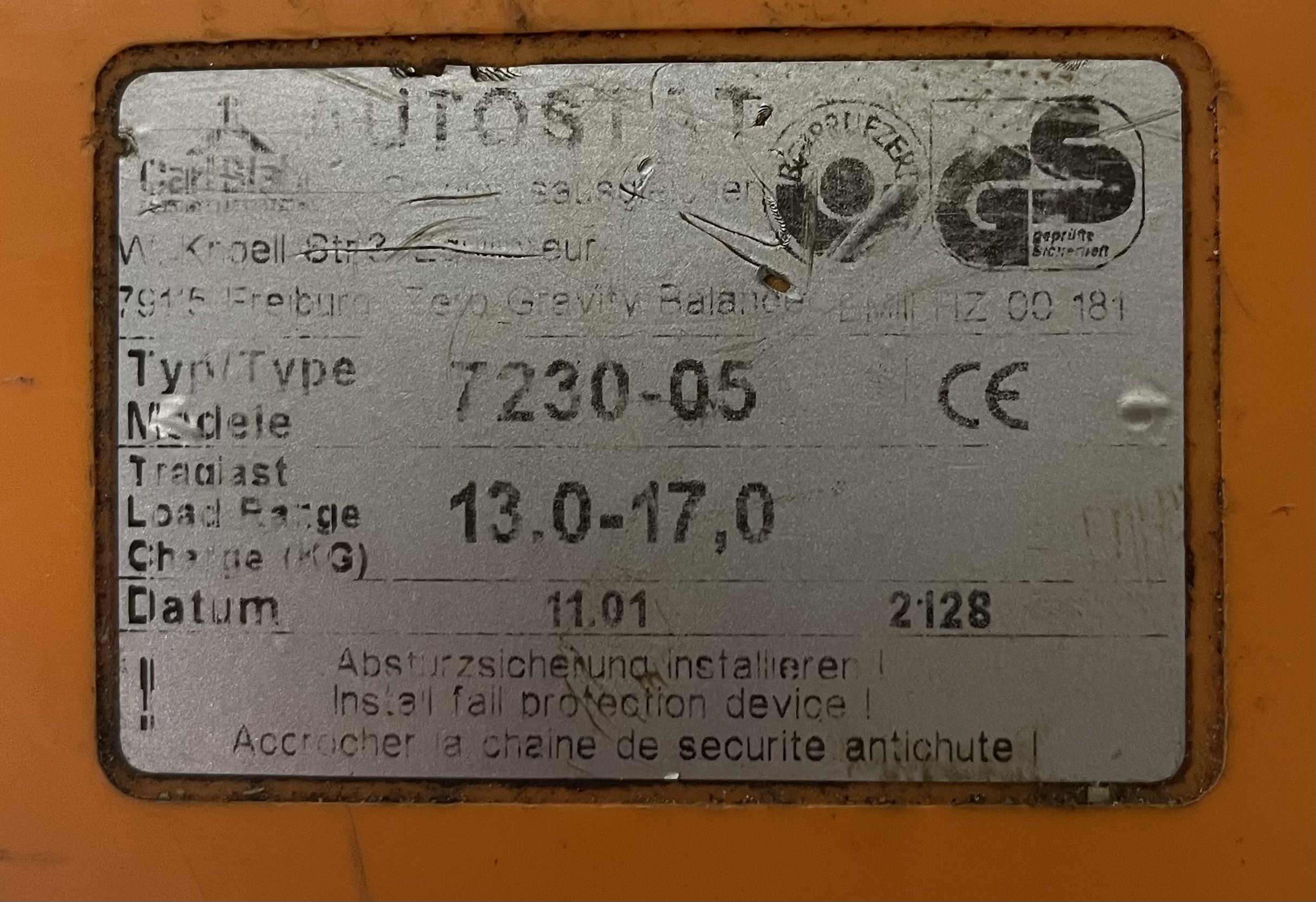 Used Balancer - 13-14 kg