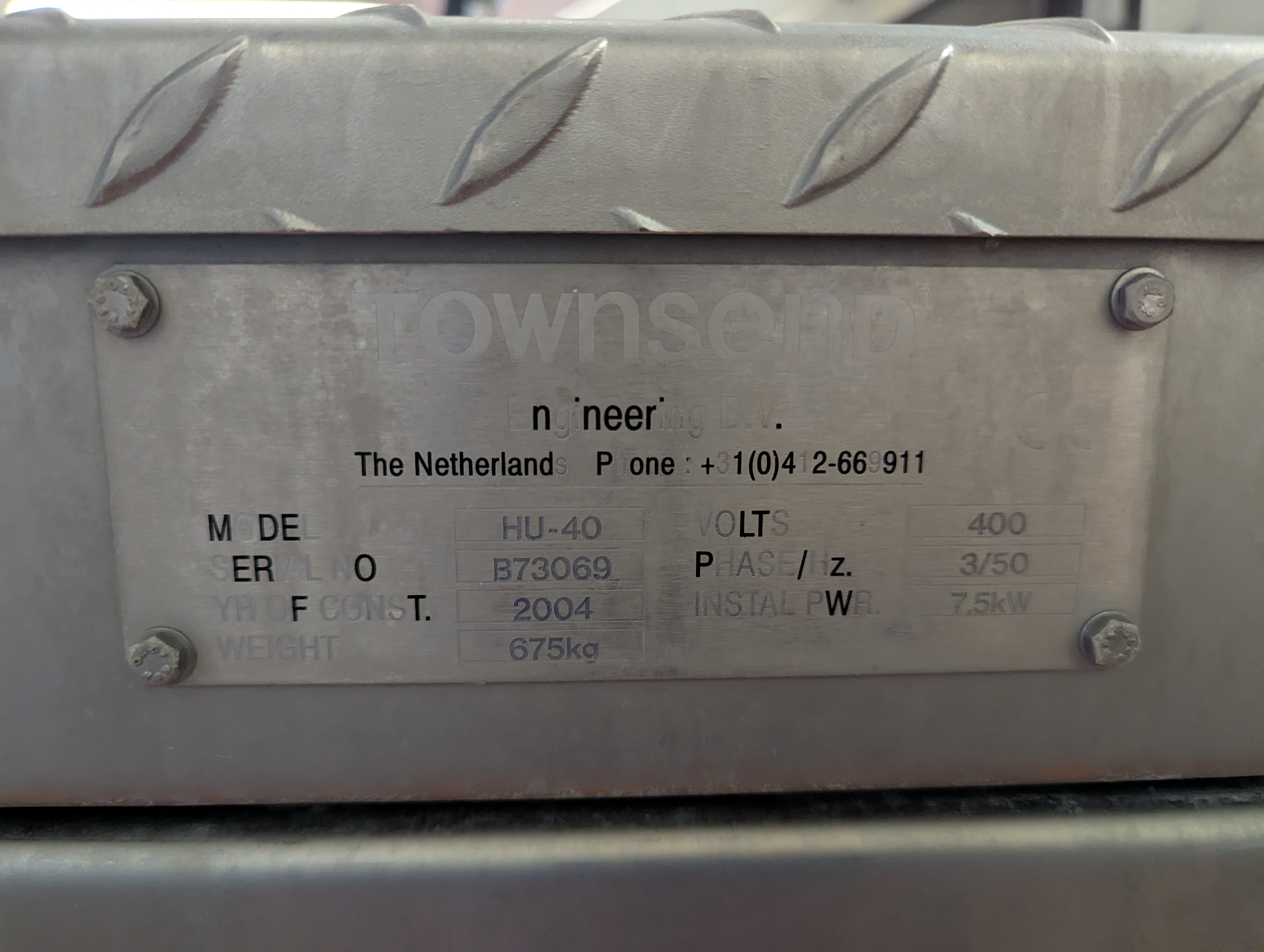 Used DMM50 separator line