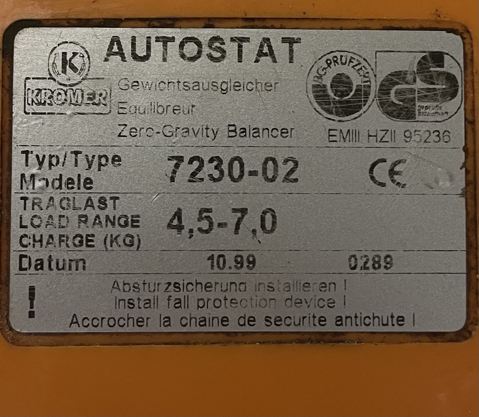 Used Balancer - 4,5-7 kg