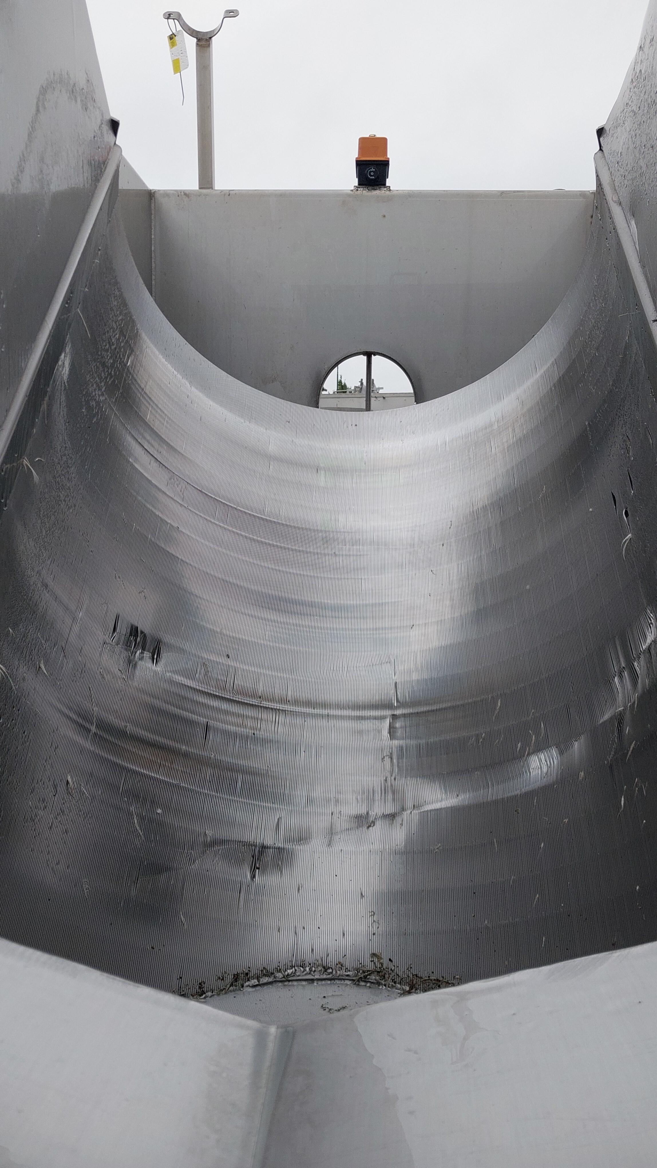 Used Screw Conveyor for feathers incl. feather separator