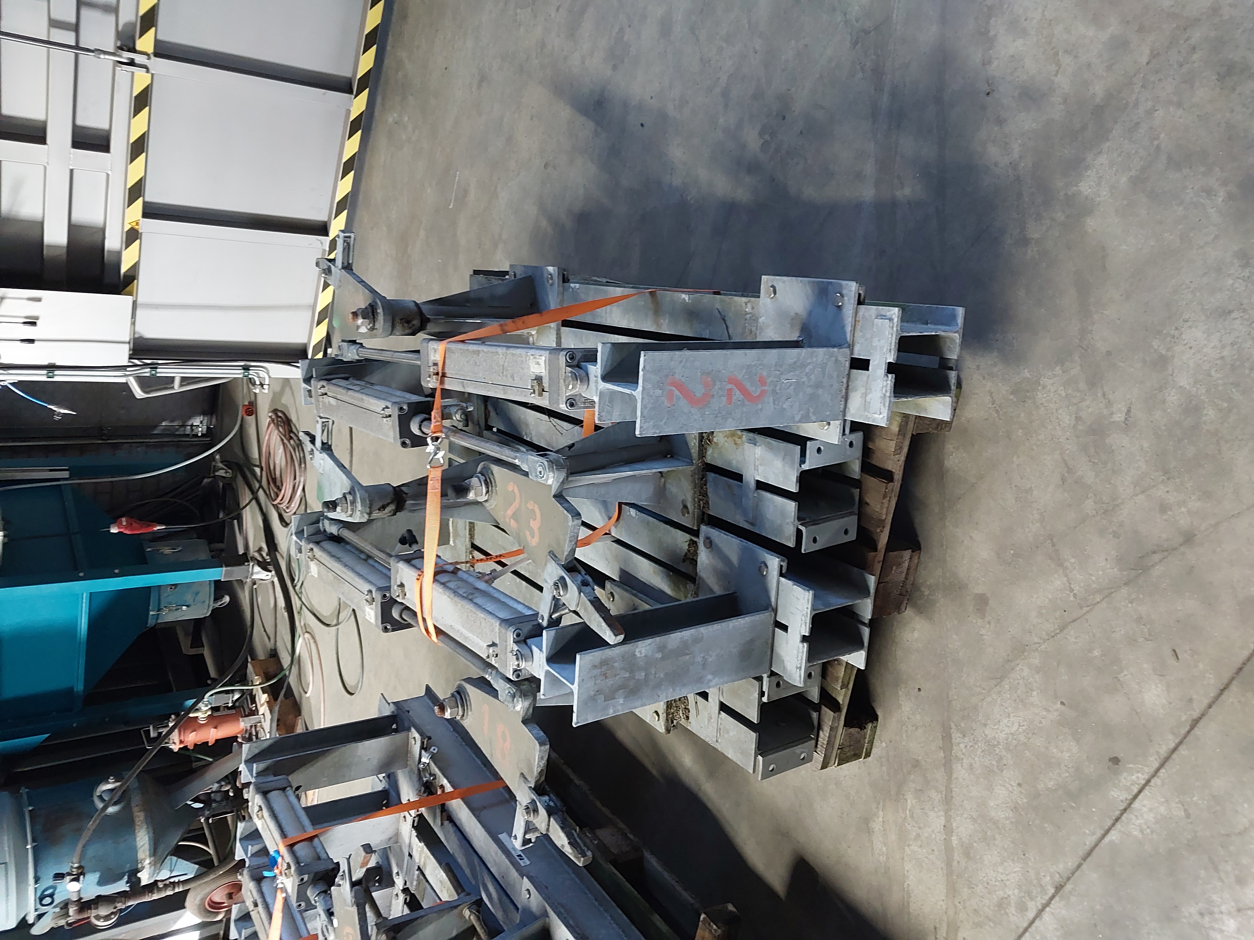 Used Rail input pusher - Corner pusher