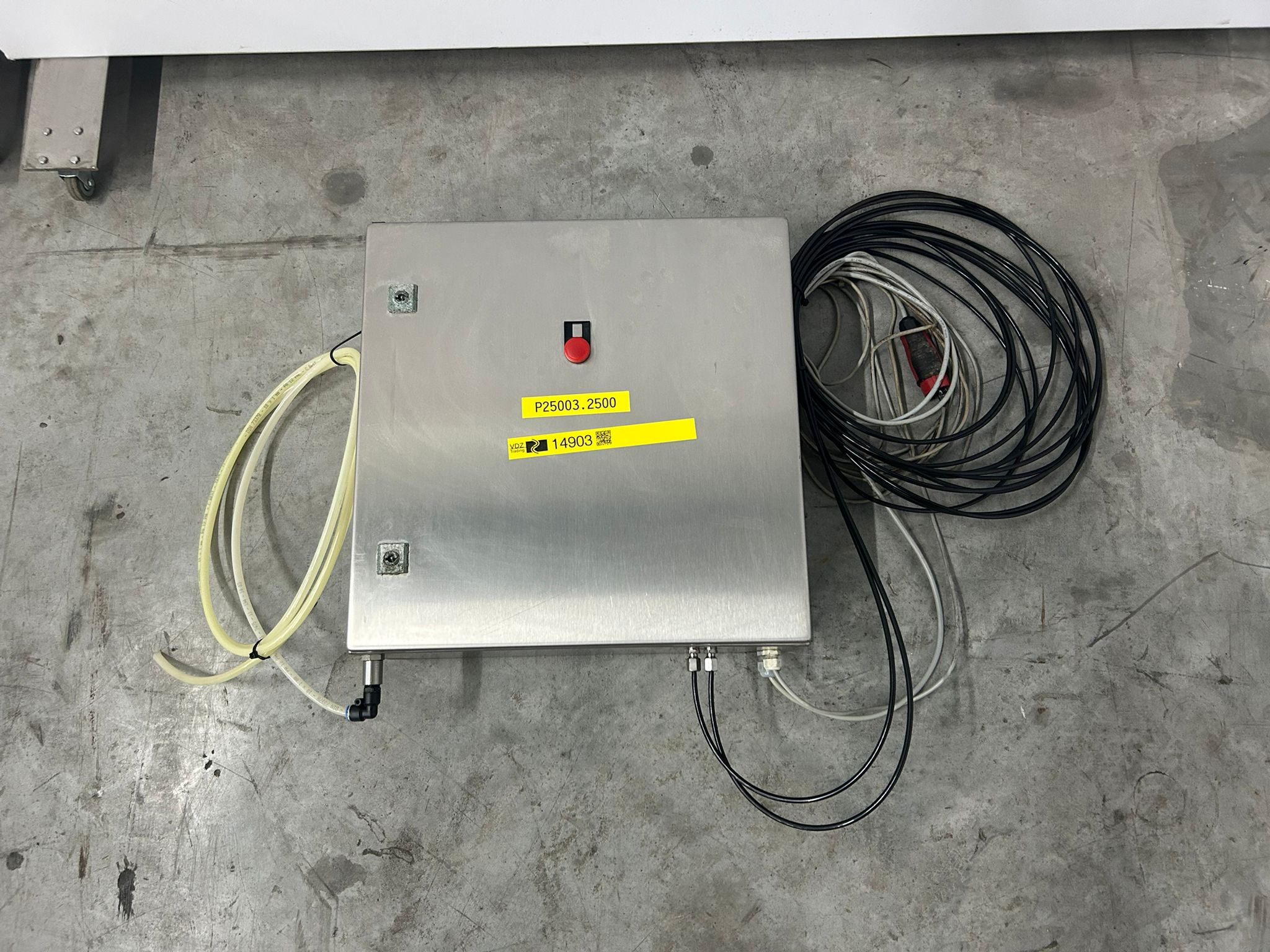 Used Automatic transport belt lubrication