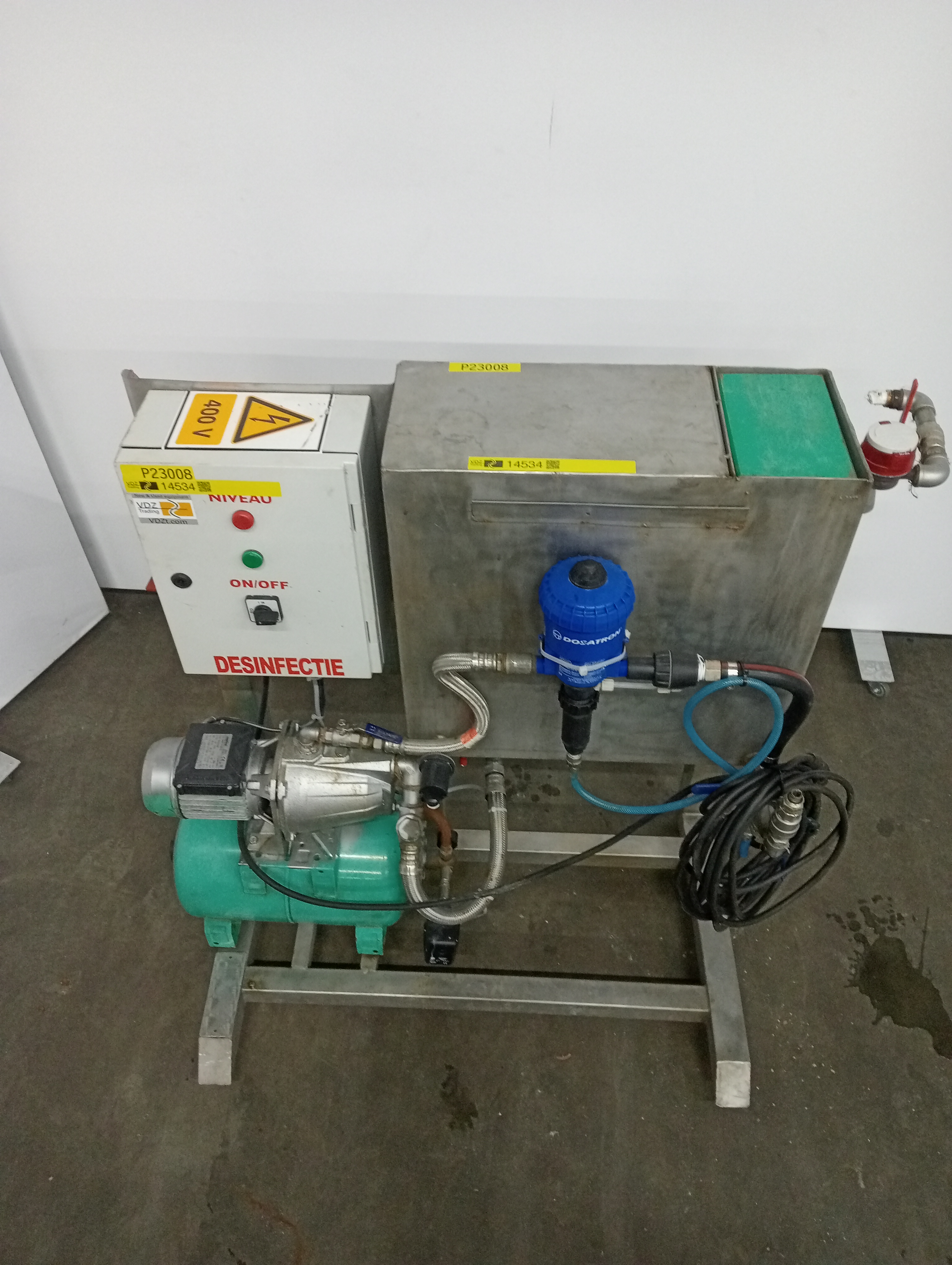 Used Disinfection unit