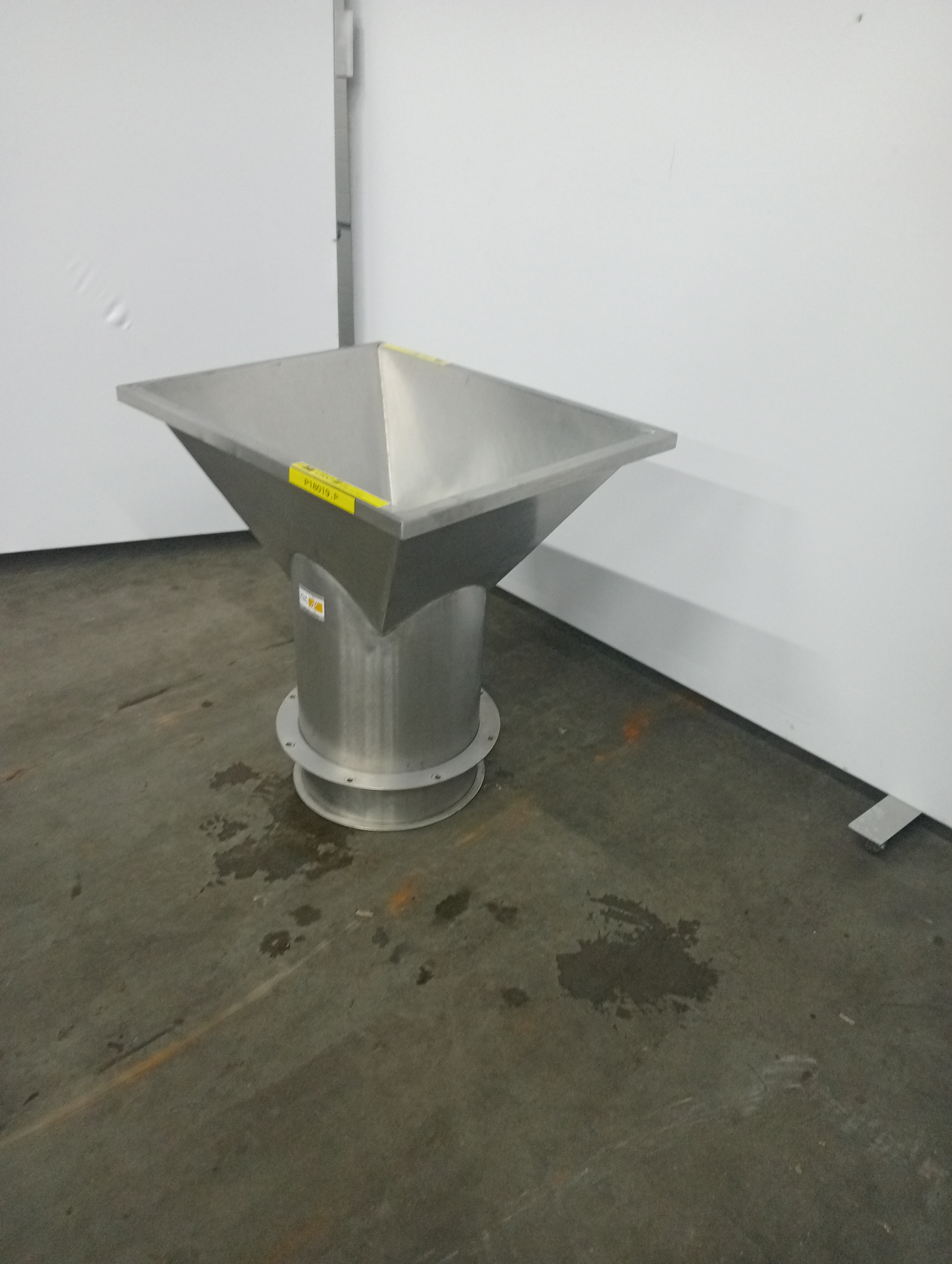 Used Stainless steel through