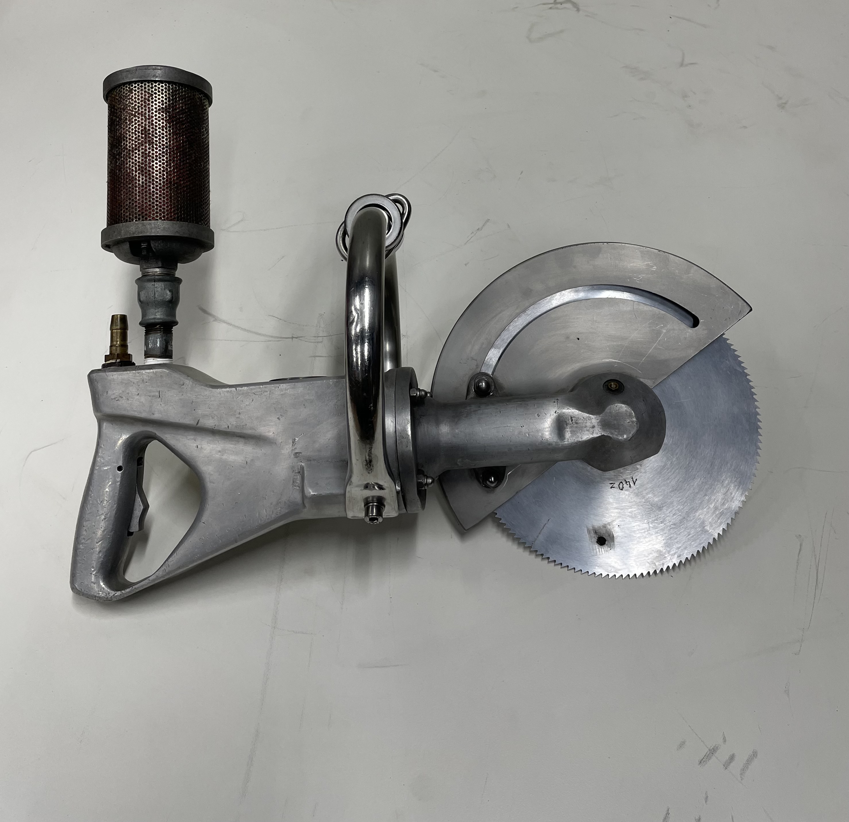 Used Breastbone saw on air