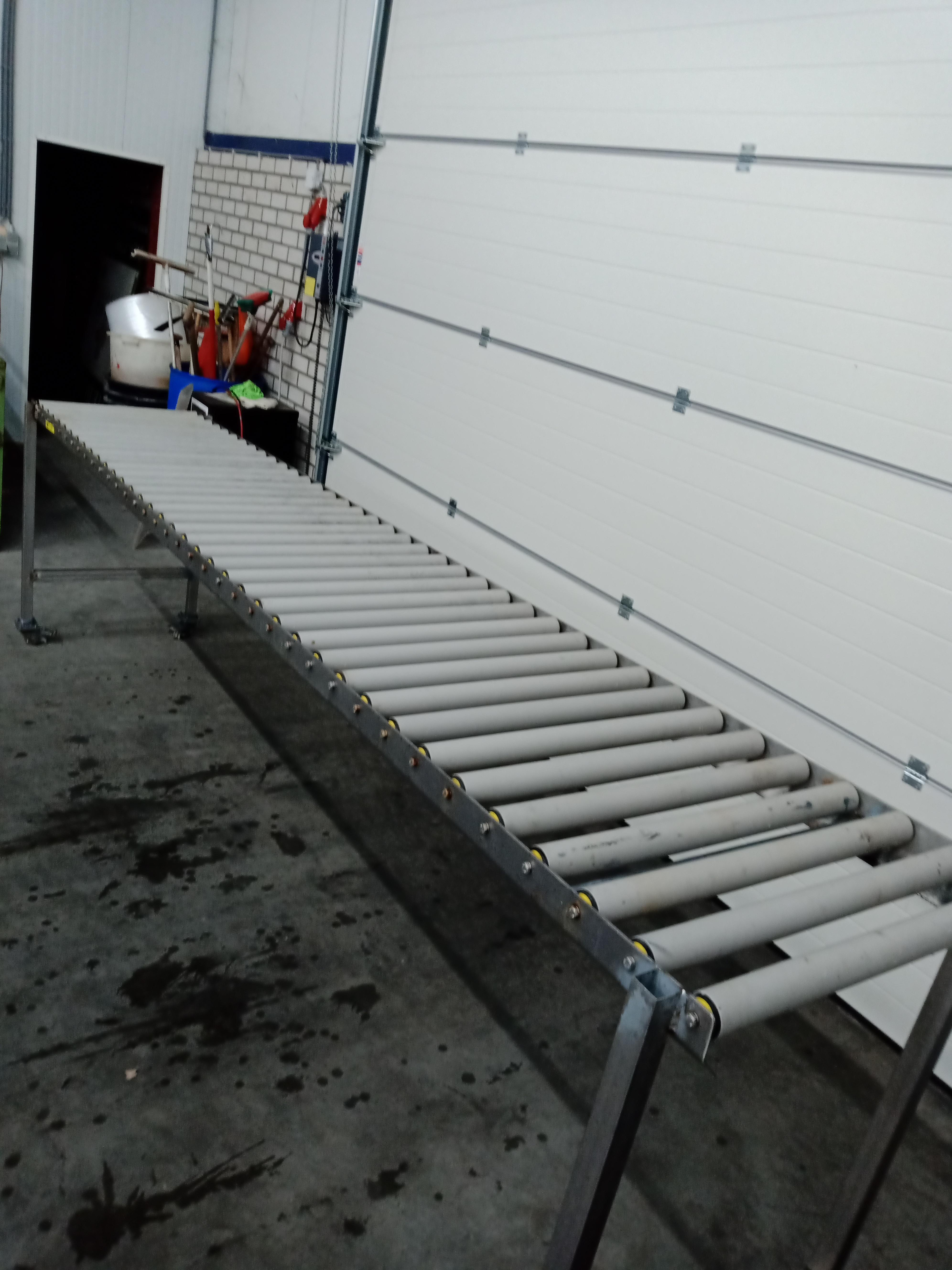 Used Roller conveyor belt
