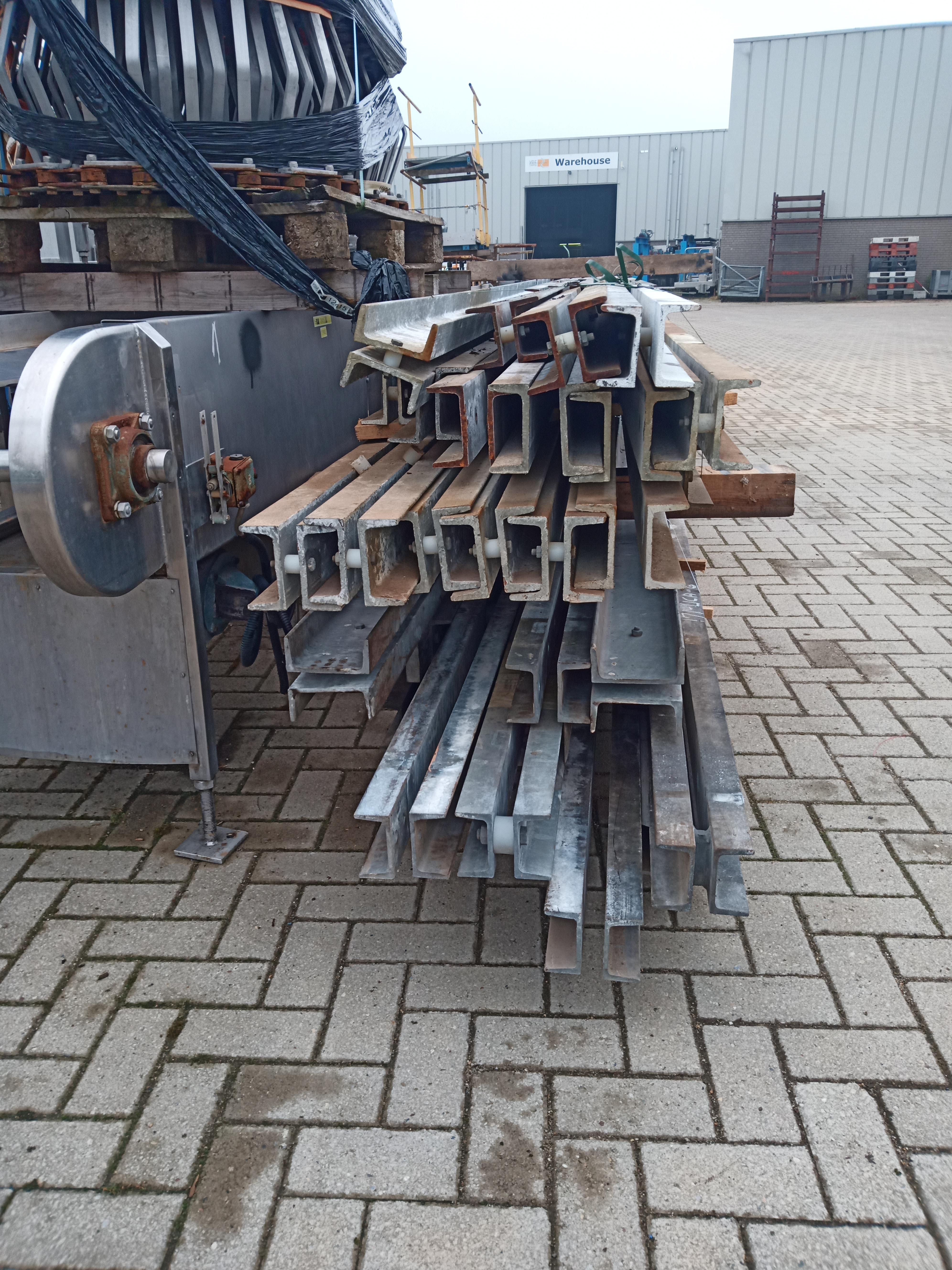 Used Beams double UNP galvanised