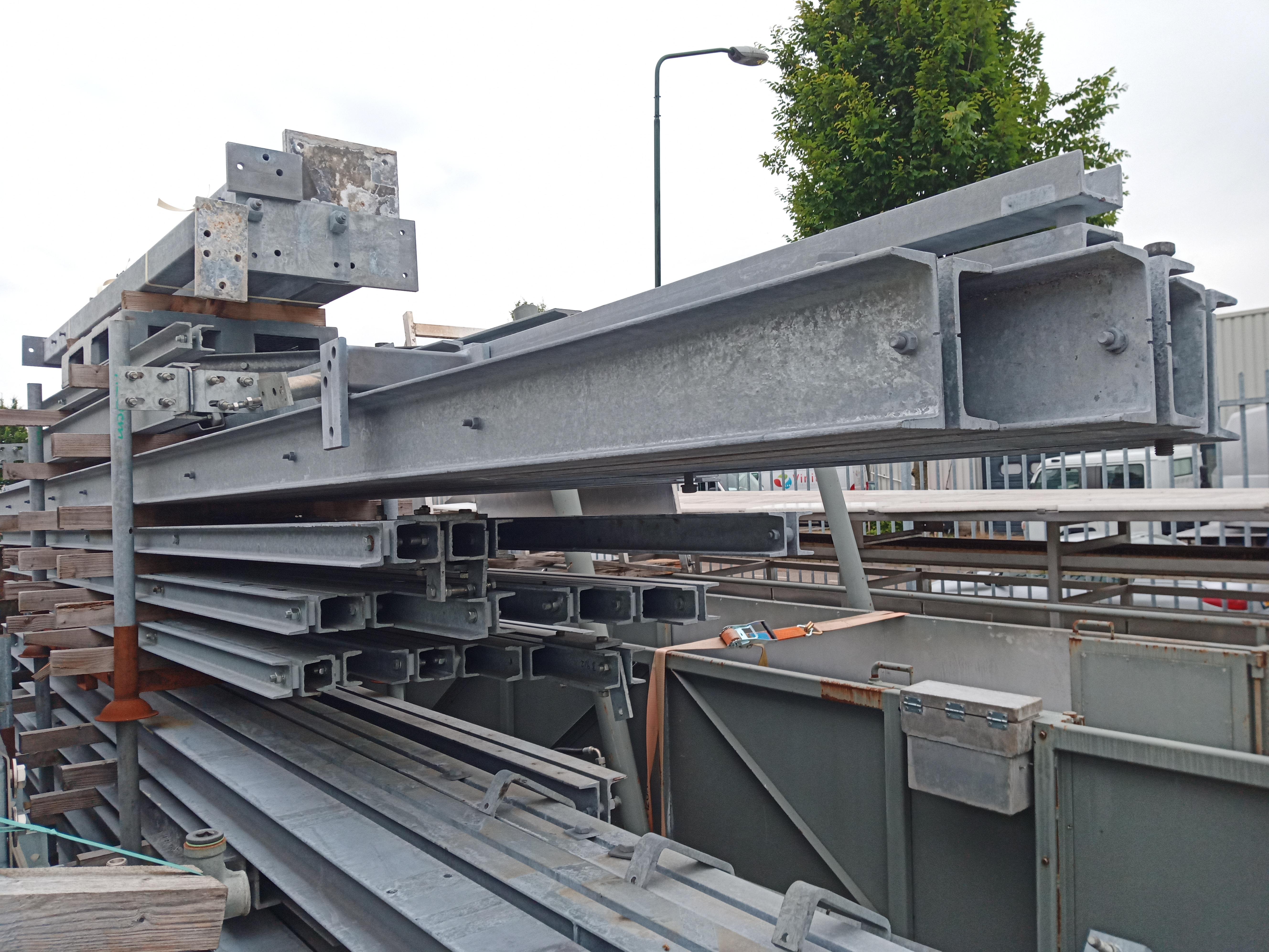 Used Beams galvanised