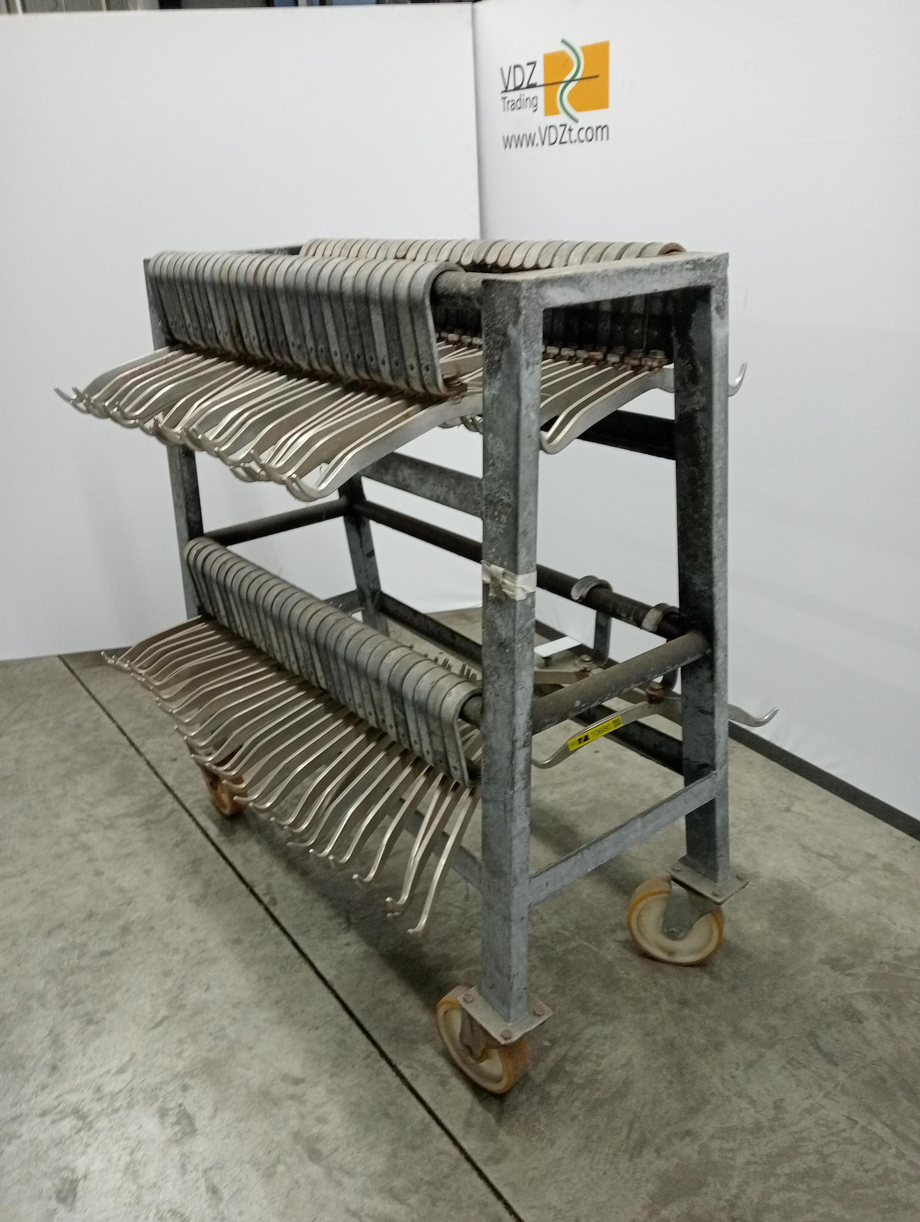 Used Sliding gambrel hooks