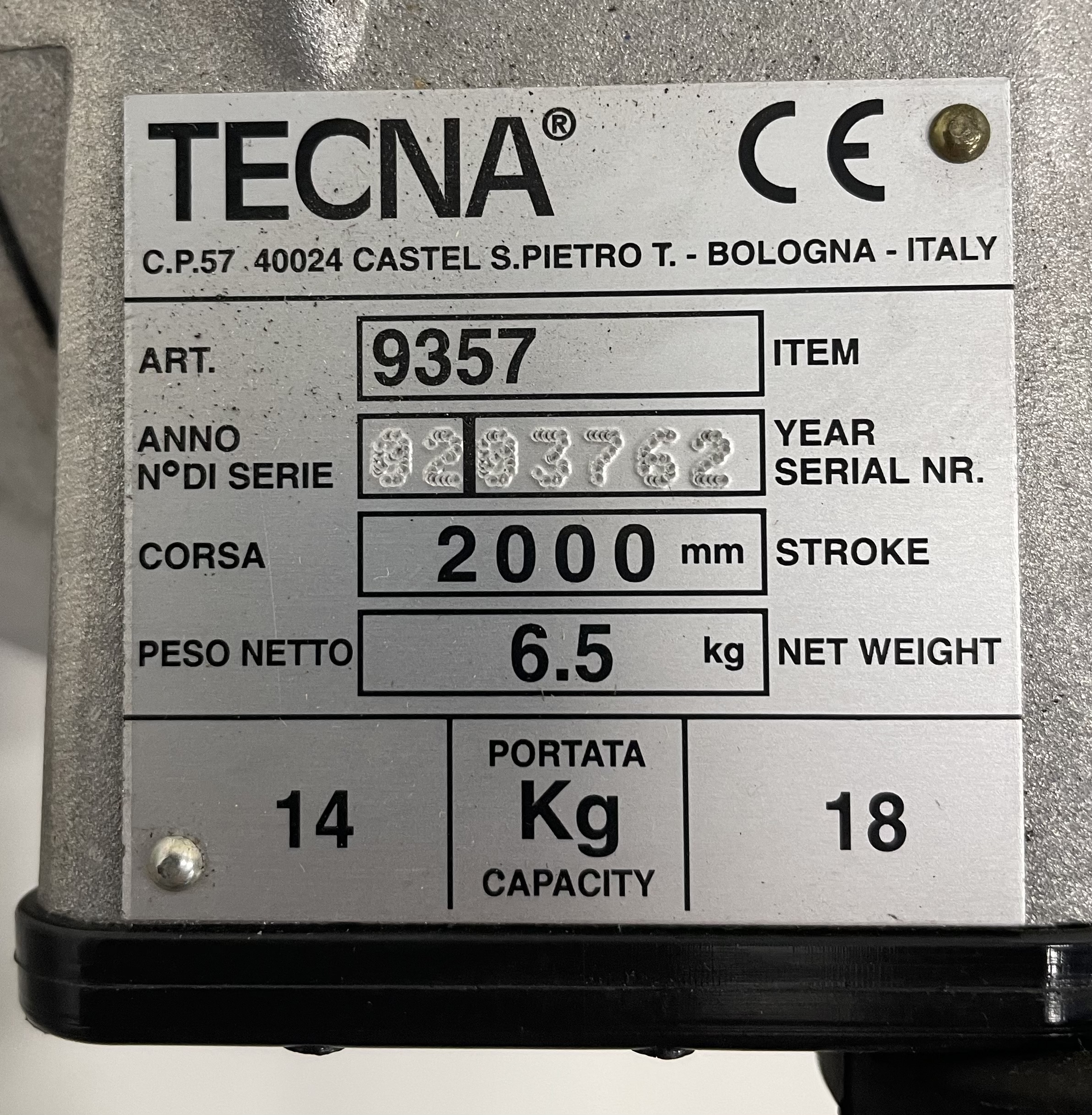 Used Balancer 14-18 kg