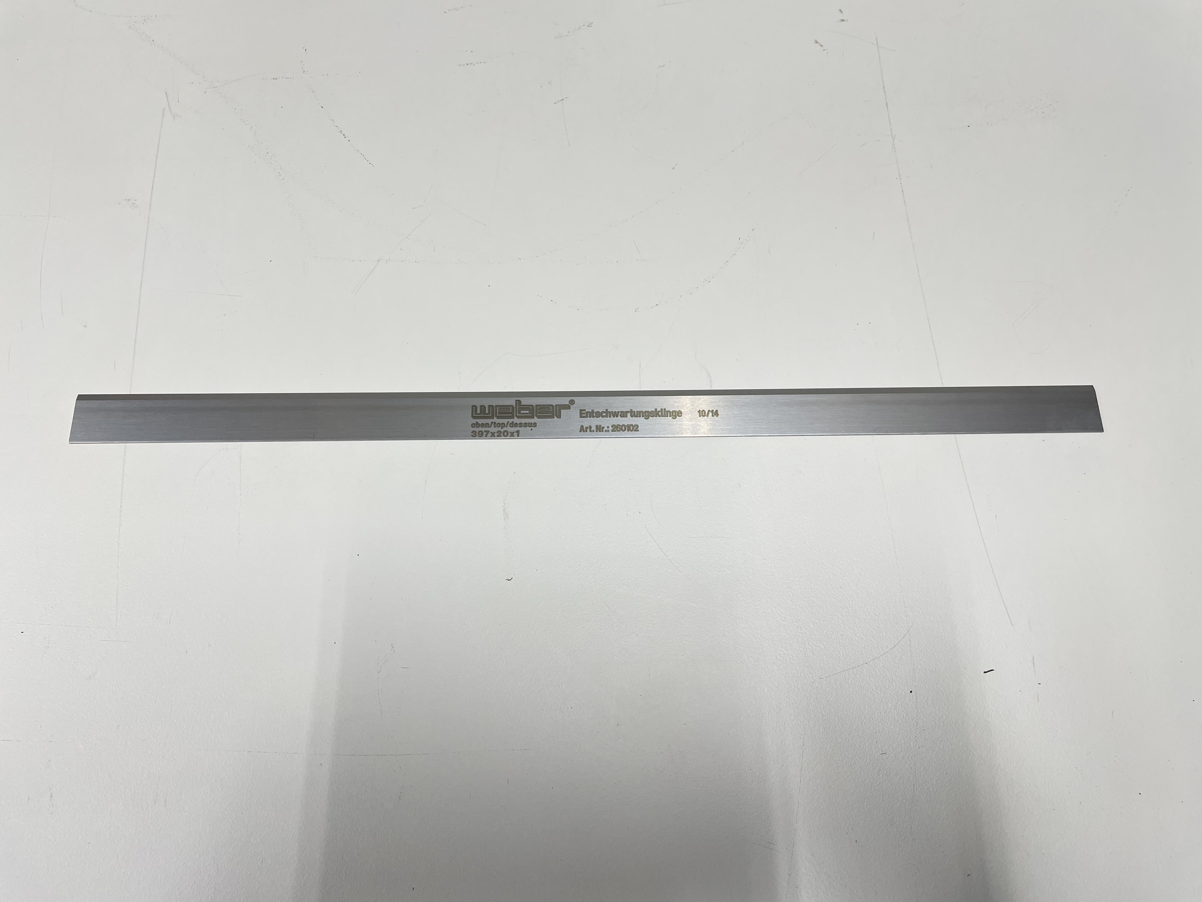 Used Membrane knife blade