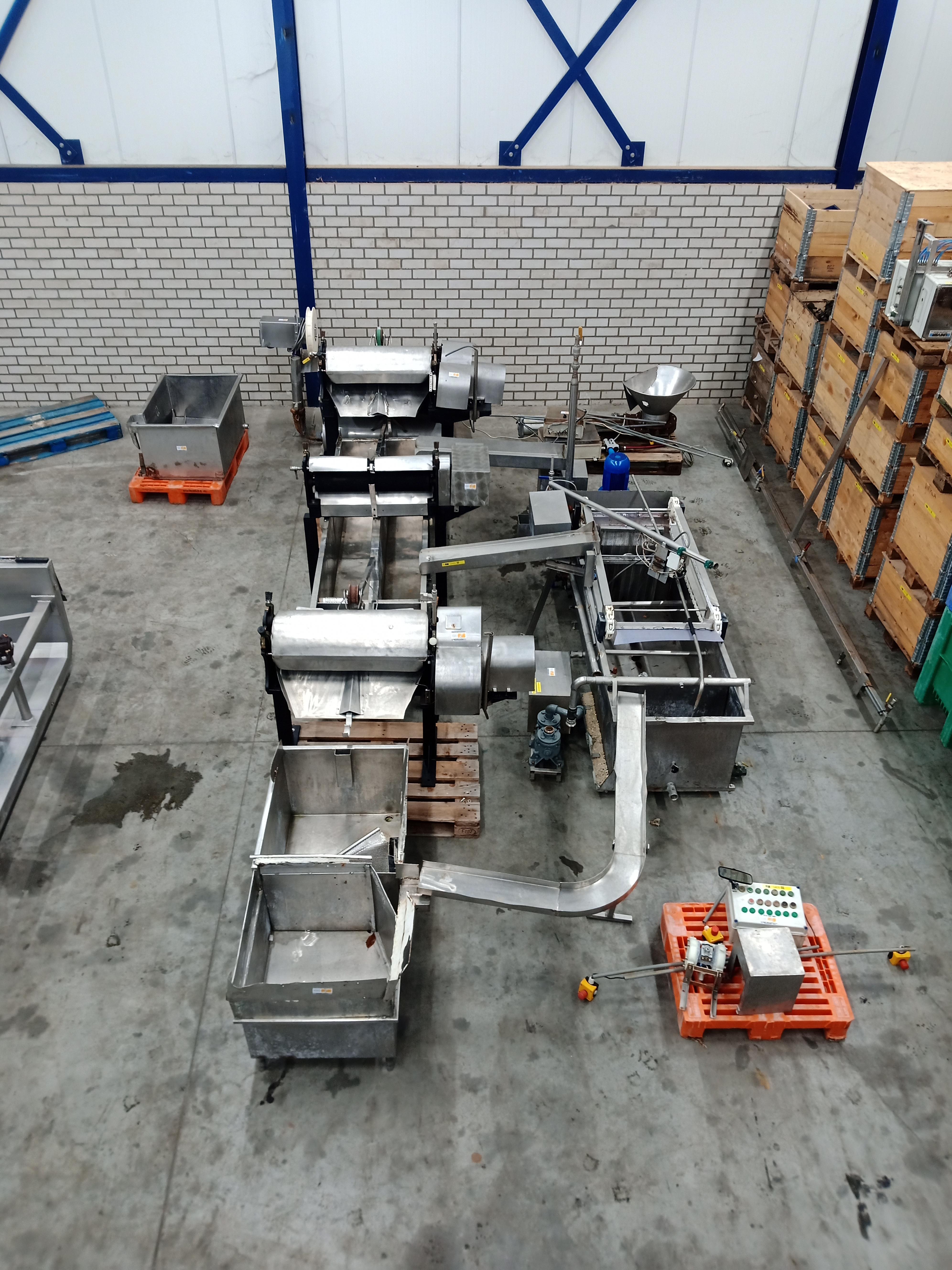 Used Intestine - Casing cleaning line