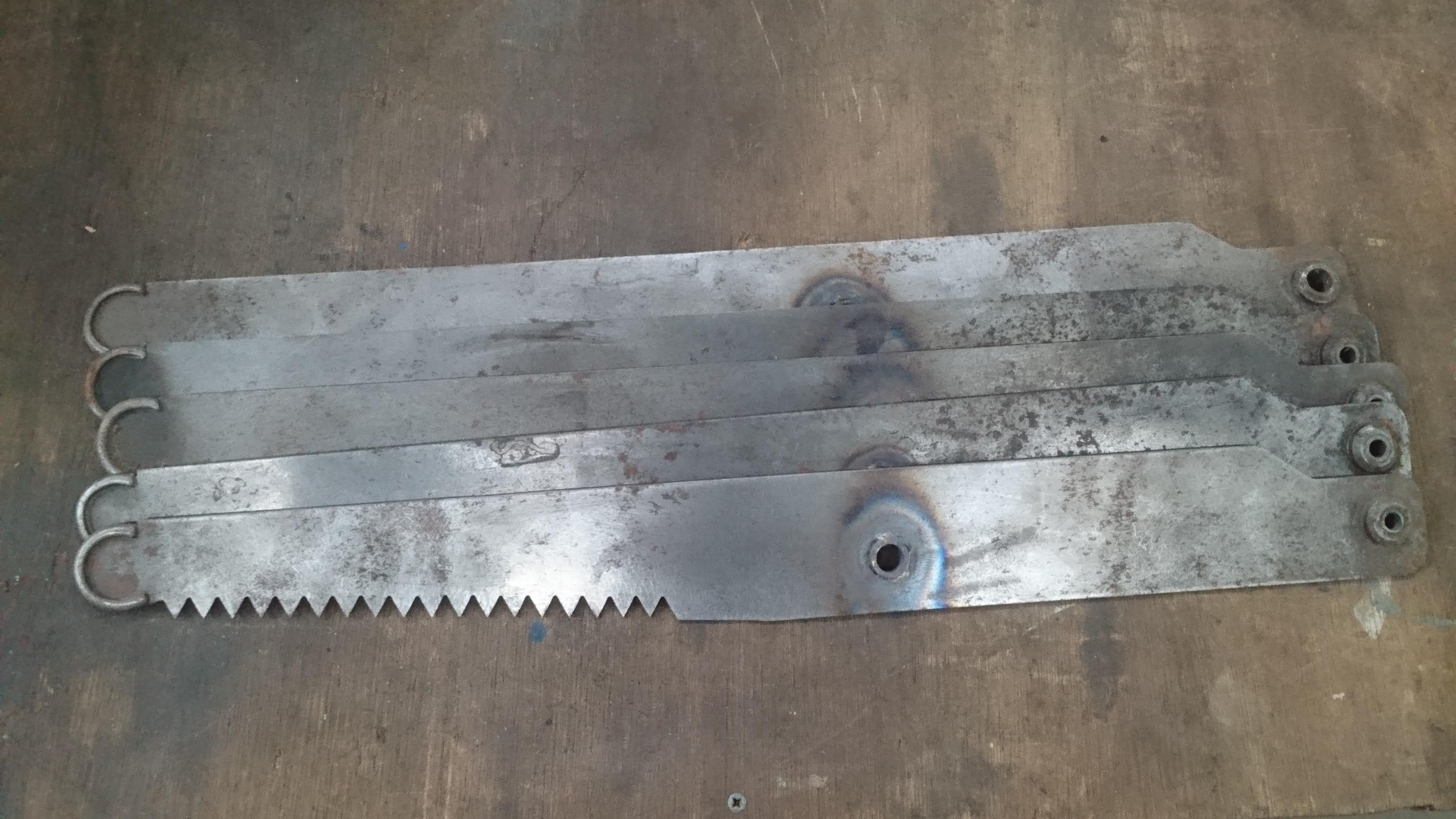 Used Reciprocating saw blade