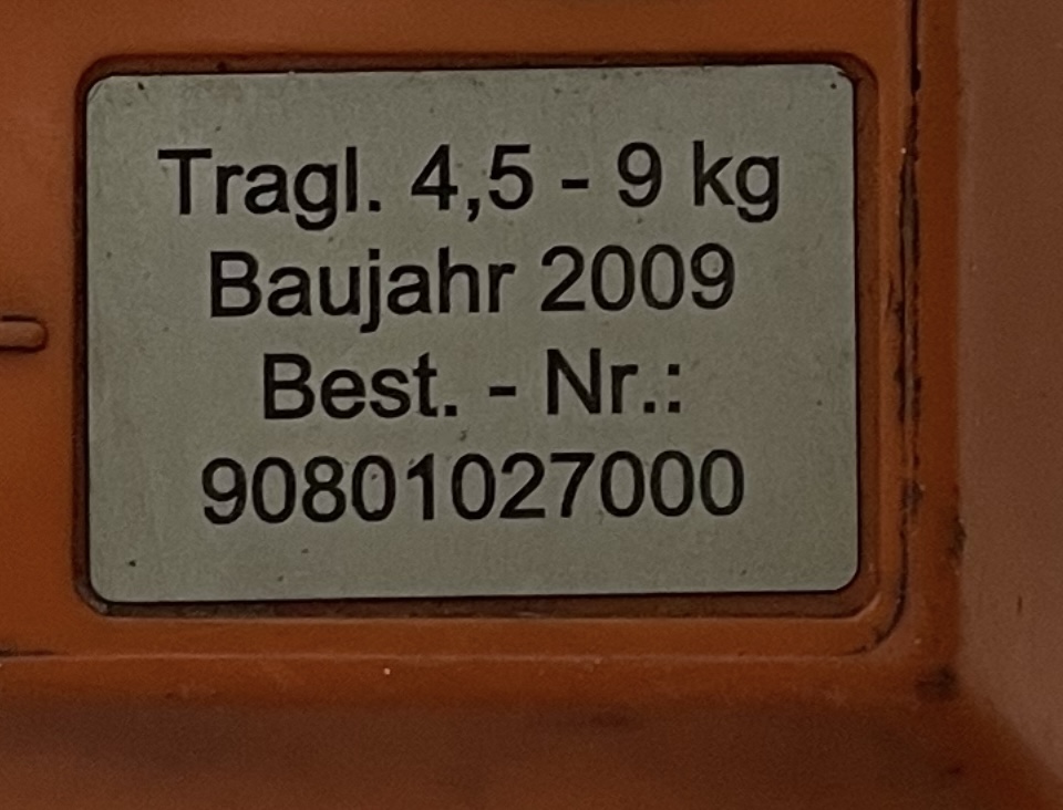 Used Balancer - 4,5-9 kg