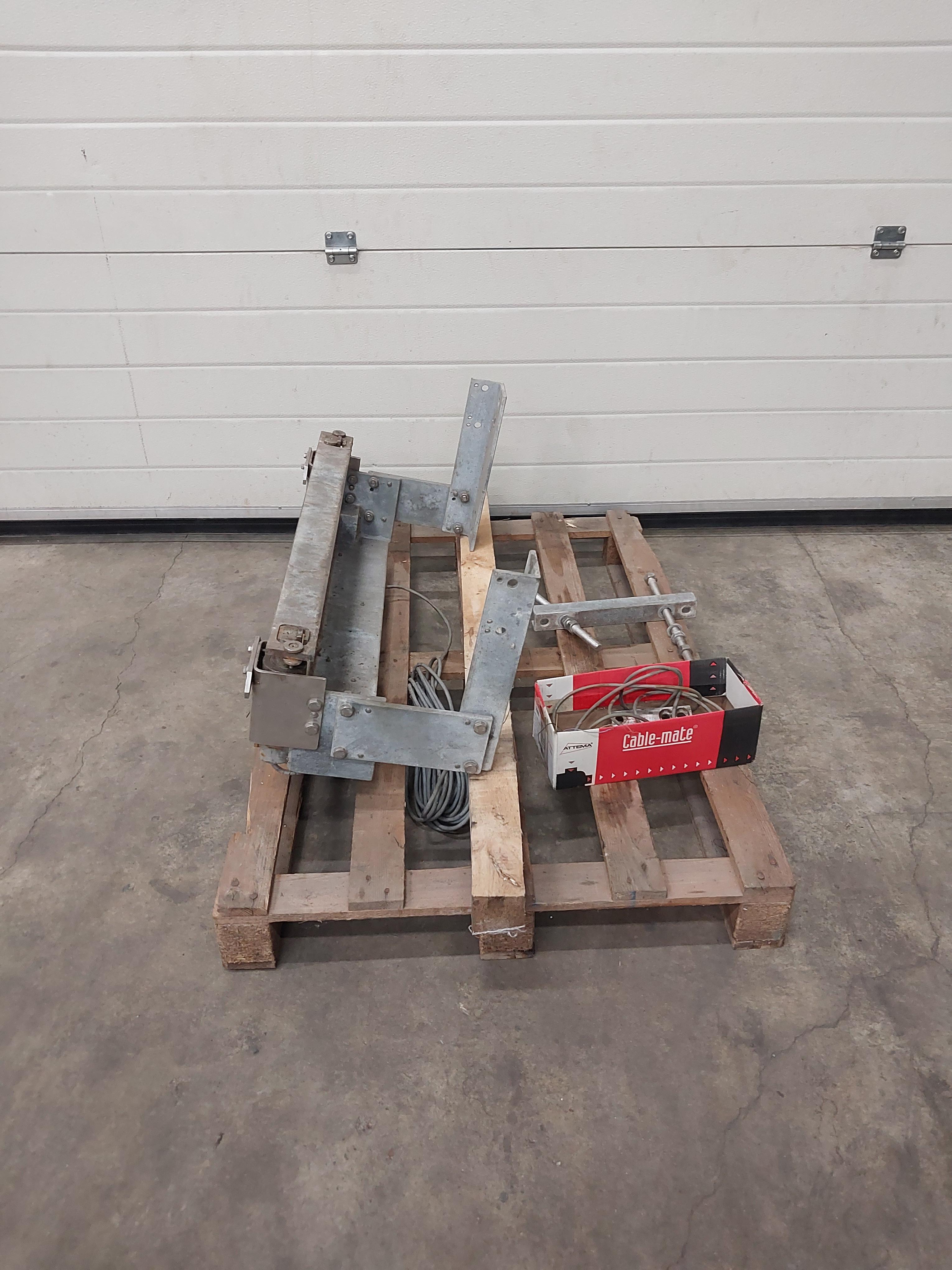 Used Flatrail weighing scale