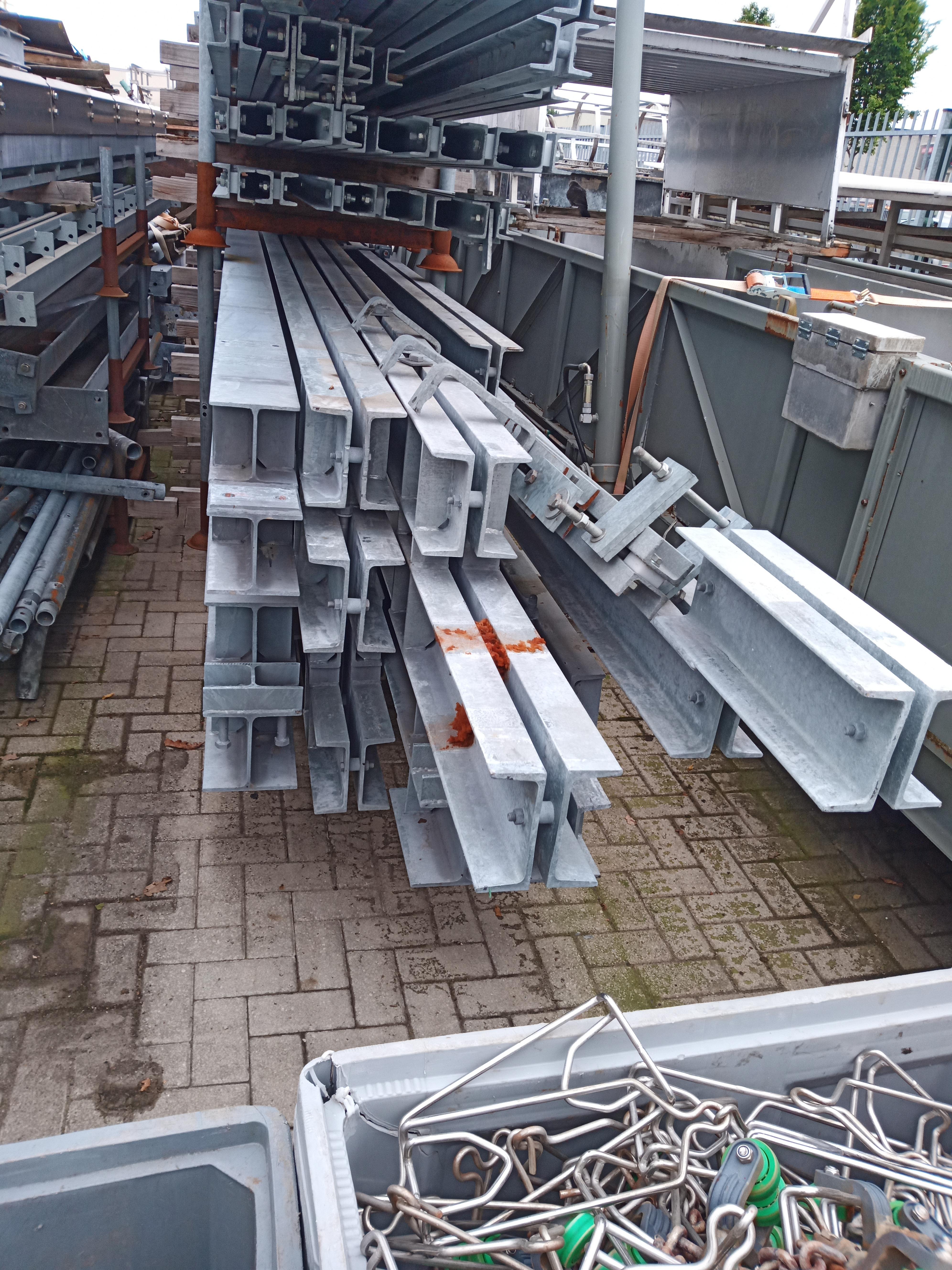 Used Beams galvanised