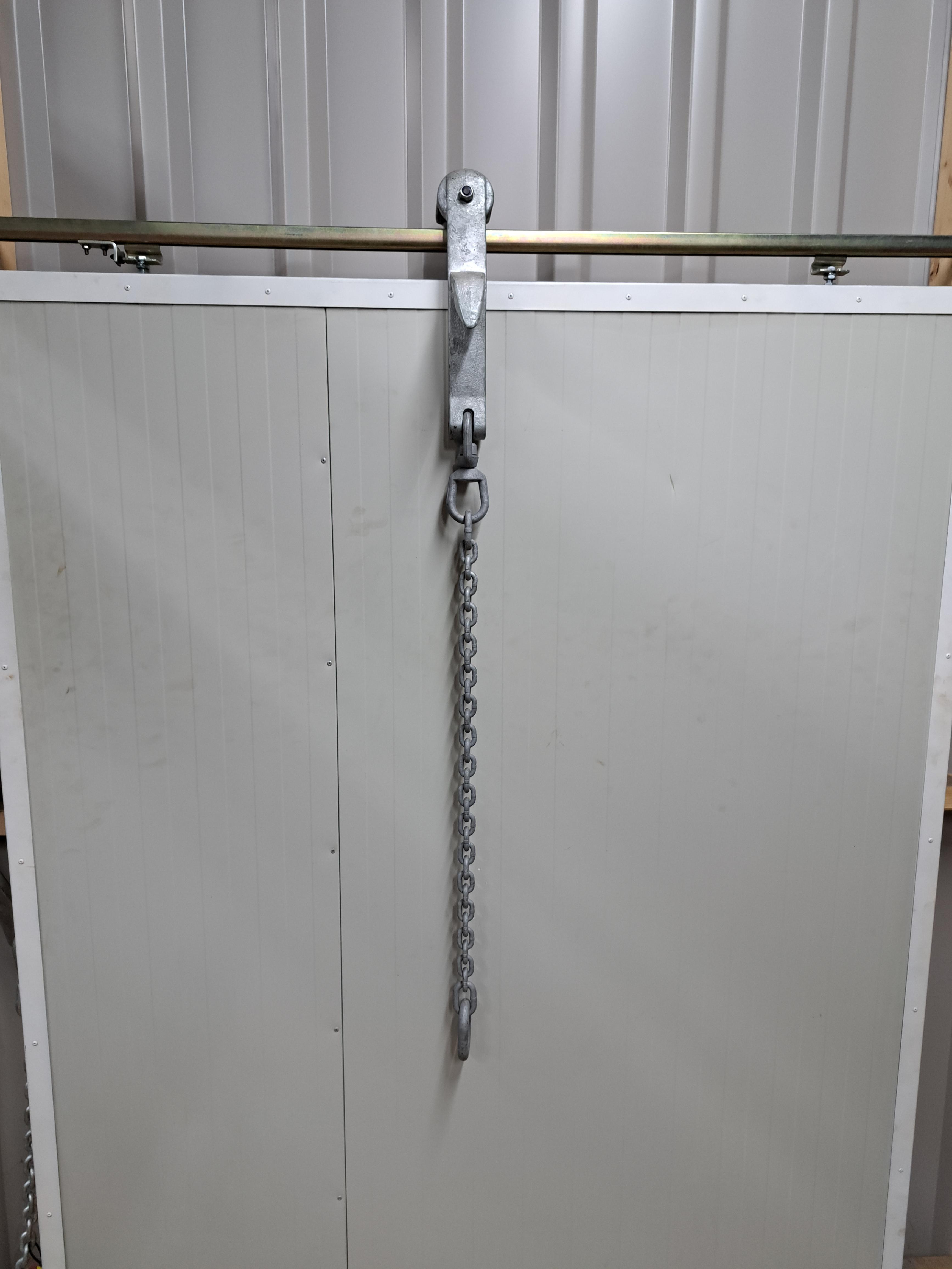 Used Cattle bleeding hooks