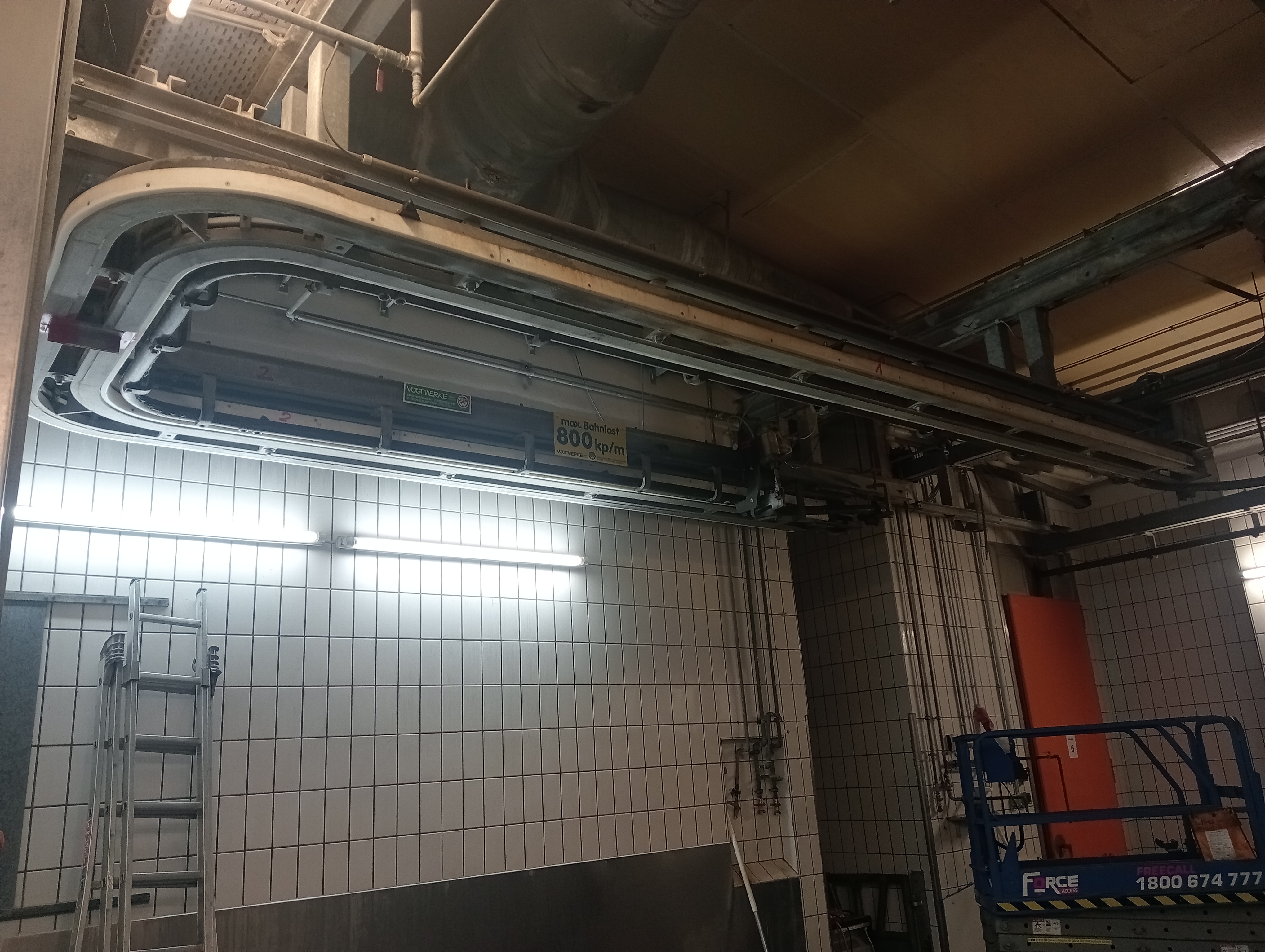 Used Bleeding conveyor