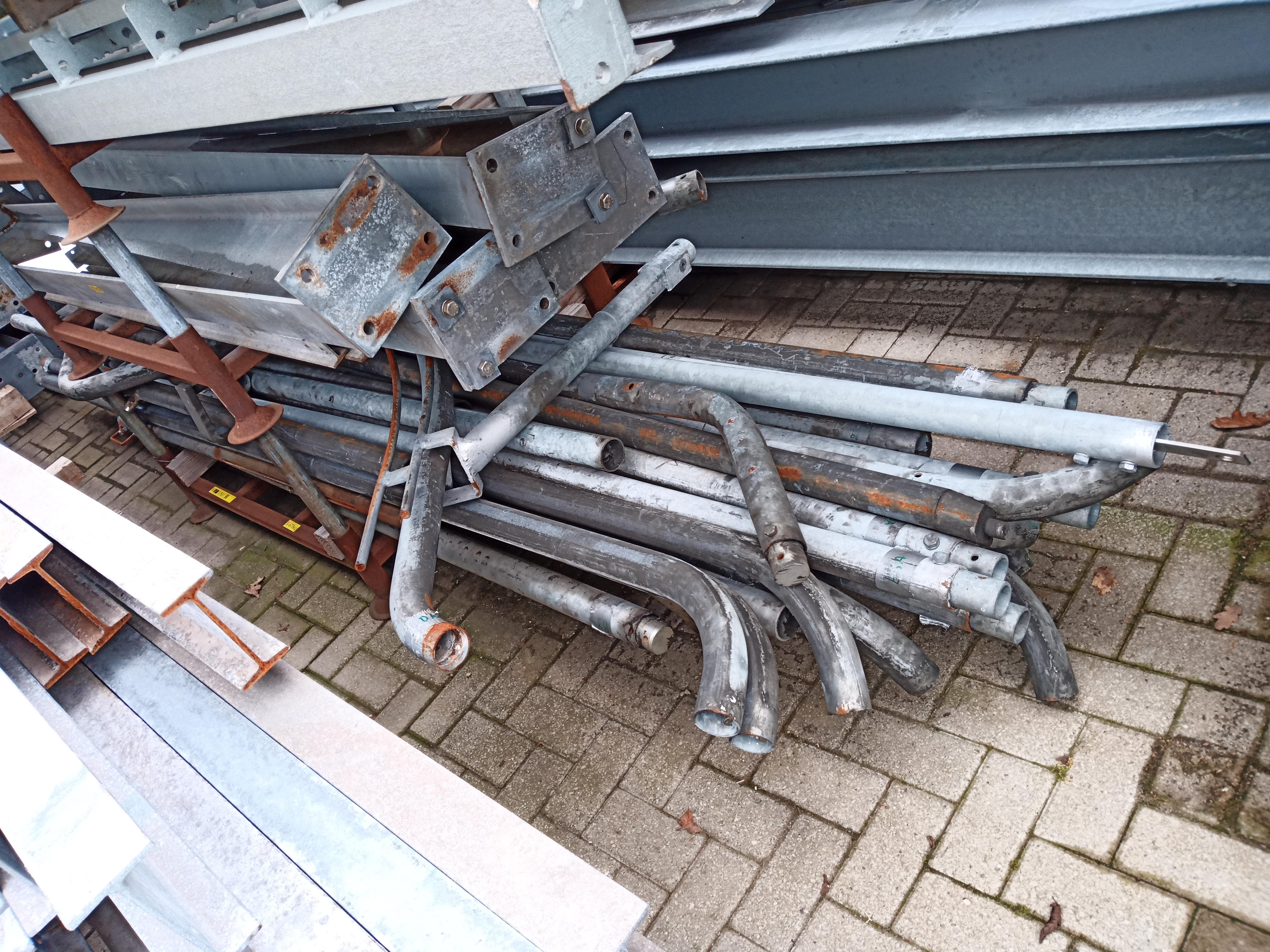 Used Tubes galvanised 2"