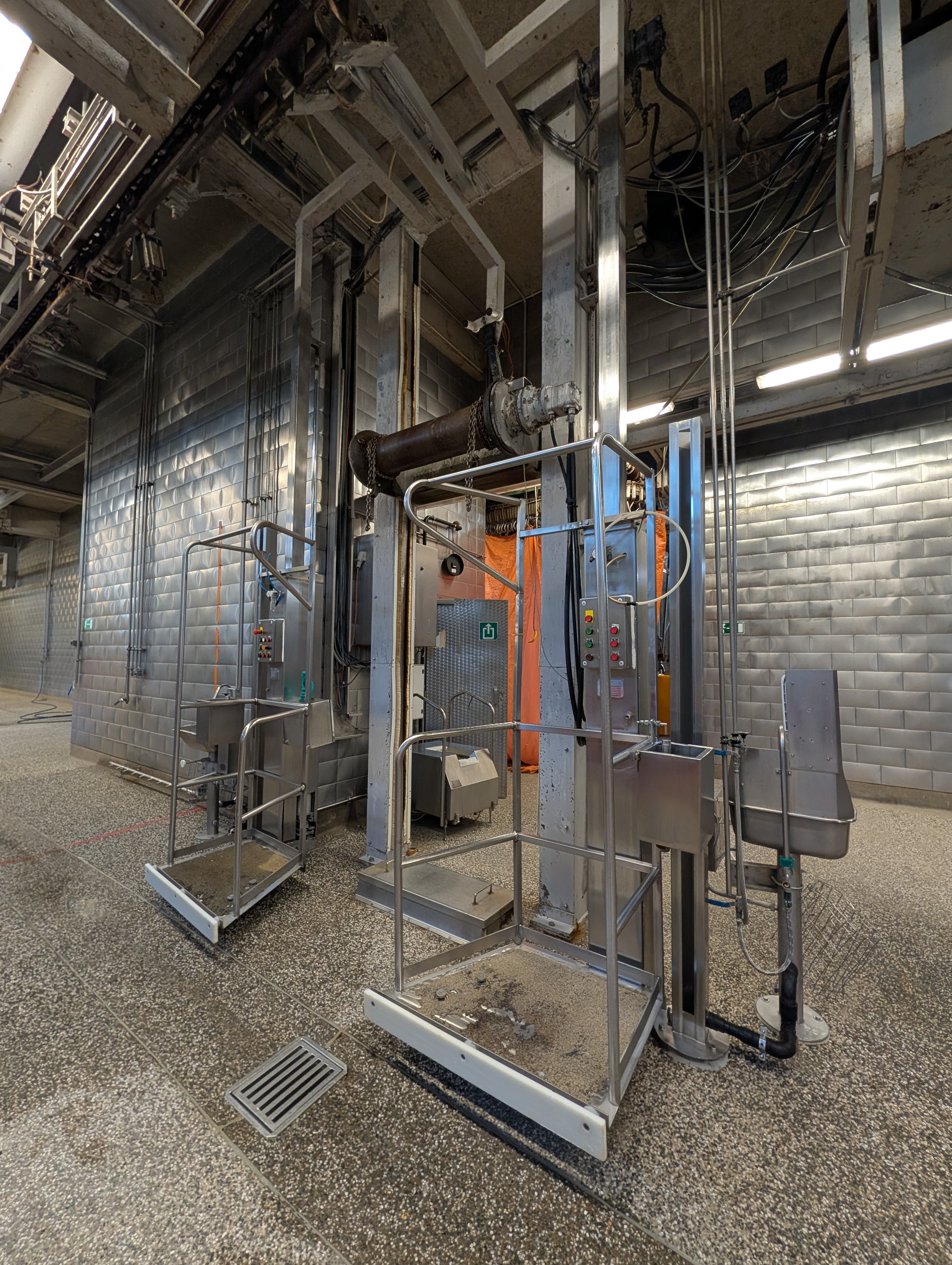 Used 50 cattle per hour slaughterline